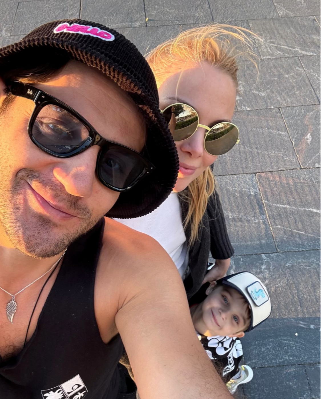 Марк Богатырёв с Татьяной Арнтгольц и сыном. Фото: Инстаграм (запрещён в РФ) @marchi25