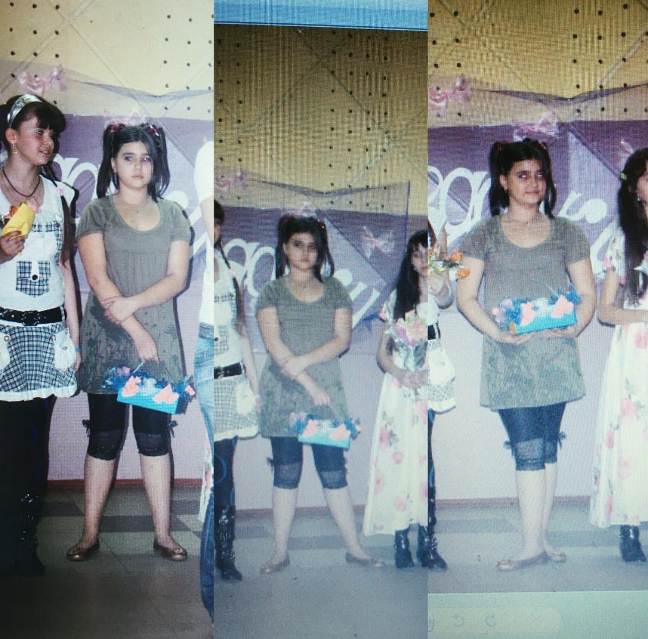 Лера Bearwolf в школьные годы. Фото: личный архив певицы