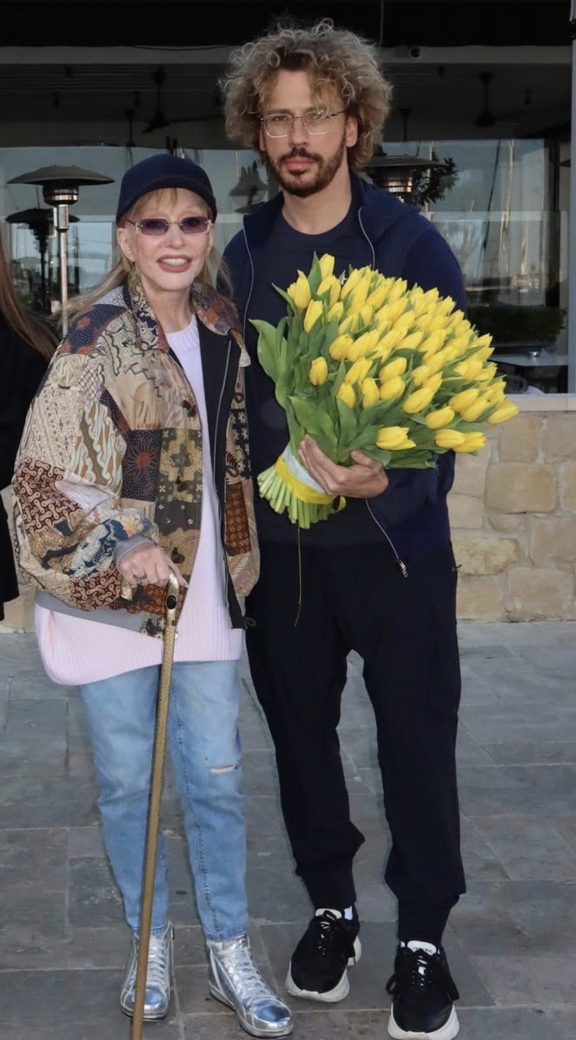 Алла Пугачёва и Максим Галкин* (Признан иноагентом в РФ). Фото: Соцсети местной жительницы