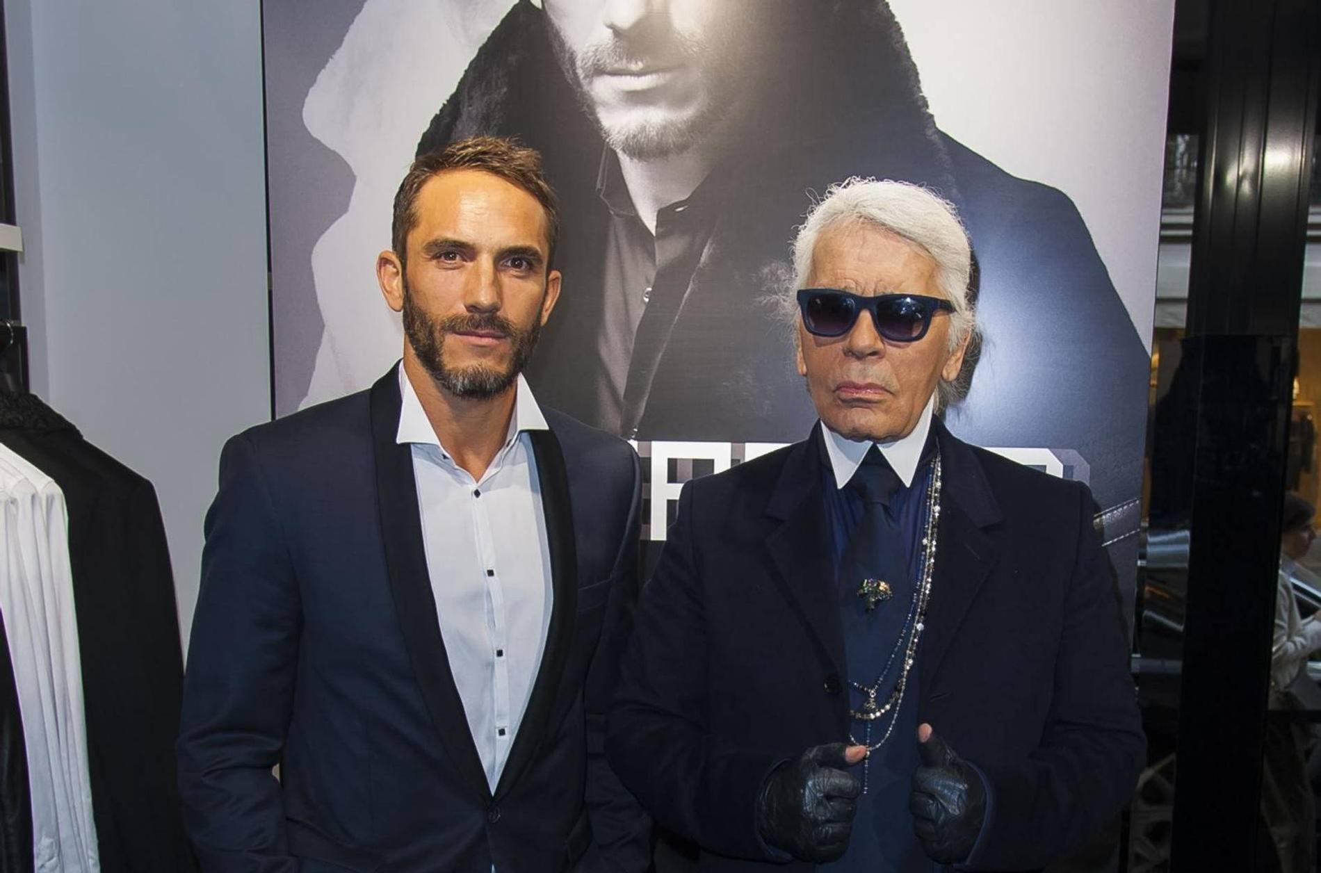 Себастьян Жондо и Карл Лагерфельд
Фото: Getty Images