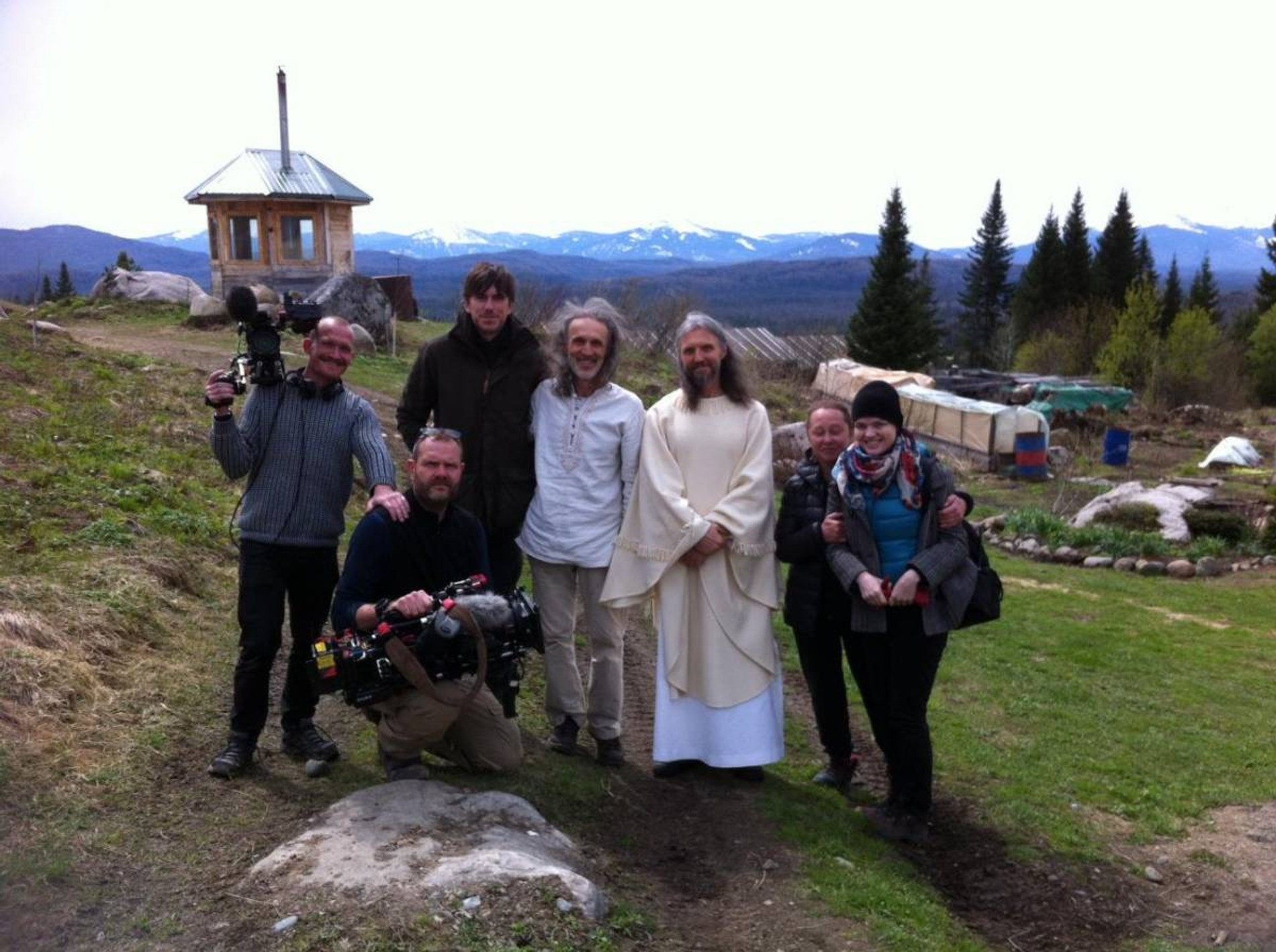 Вадим Редькин и Виссарион (в светлом). Фото: Newslab