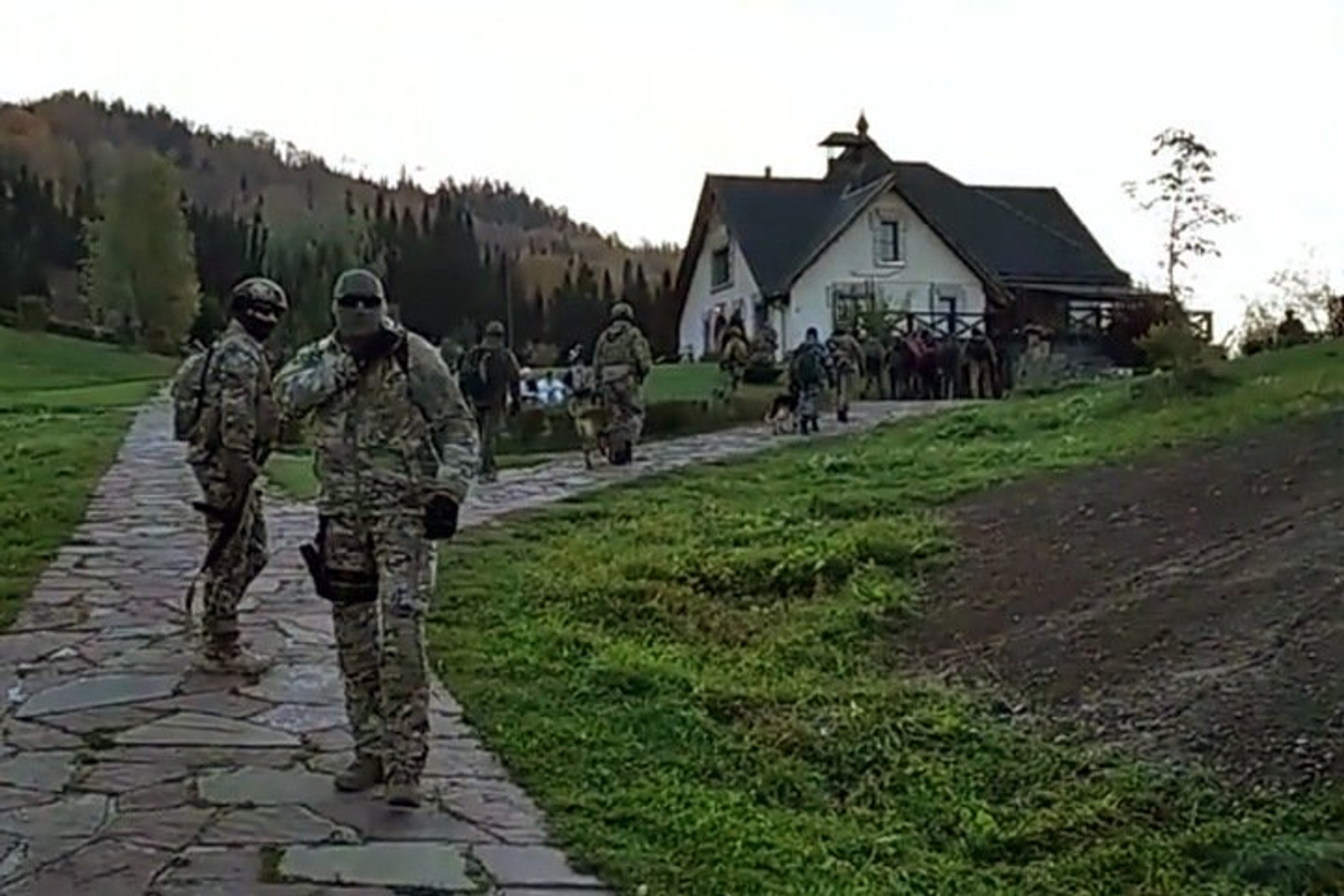 Задержание руководителей секты. Фото: СК