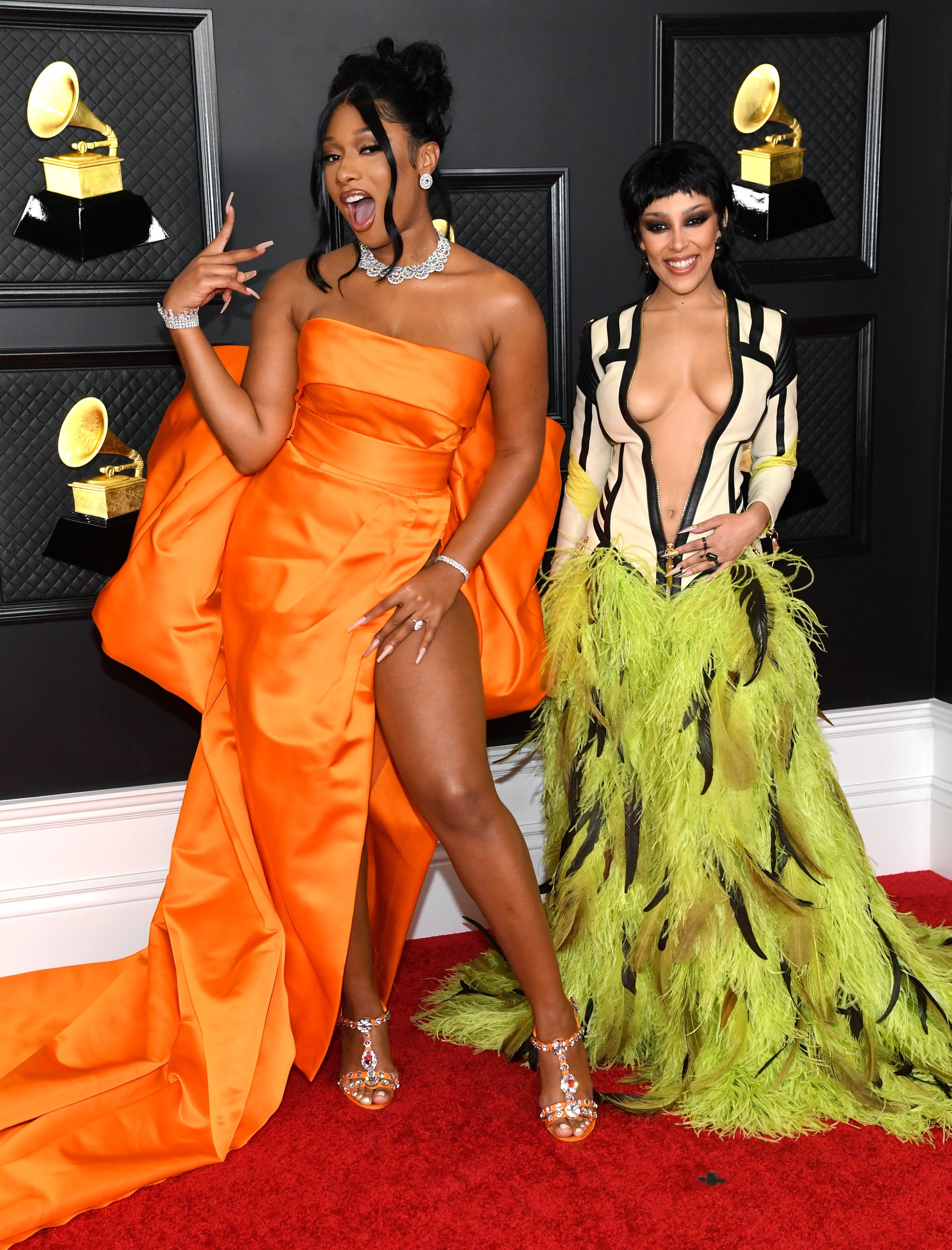 Megan Thee Stallion и Doja Cat
Фото: Getty Images