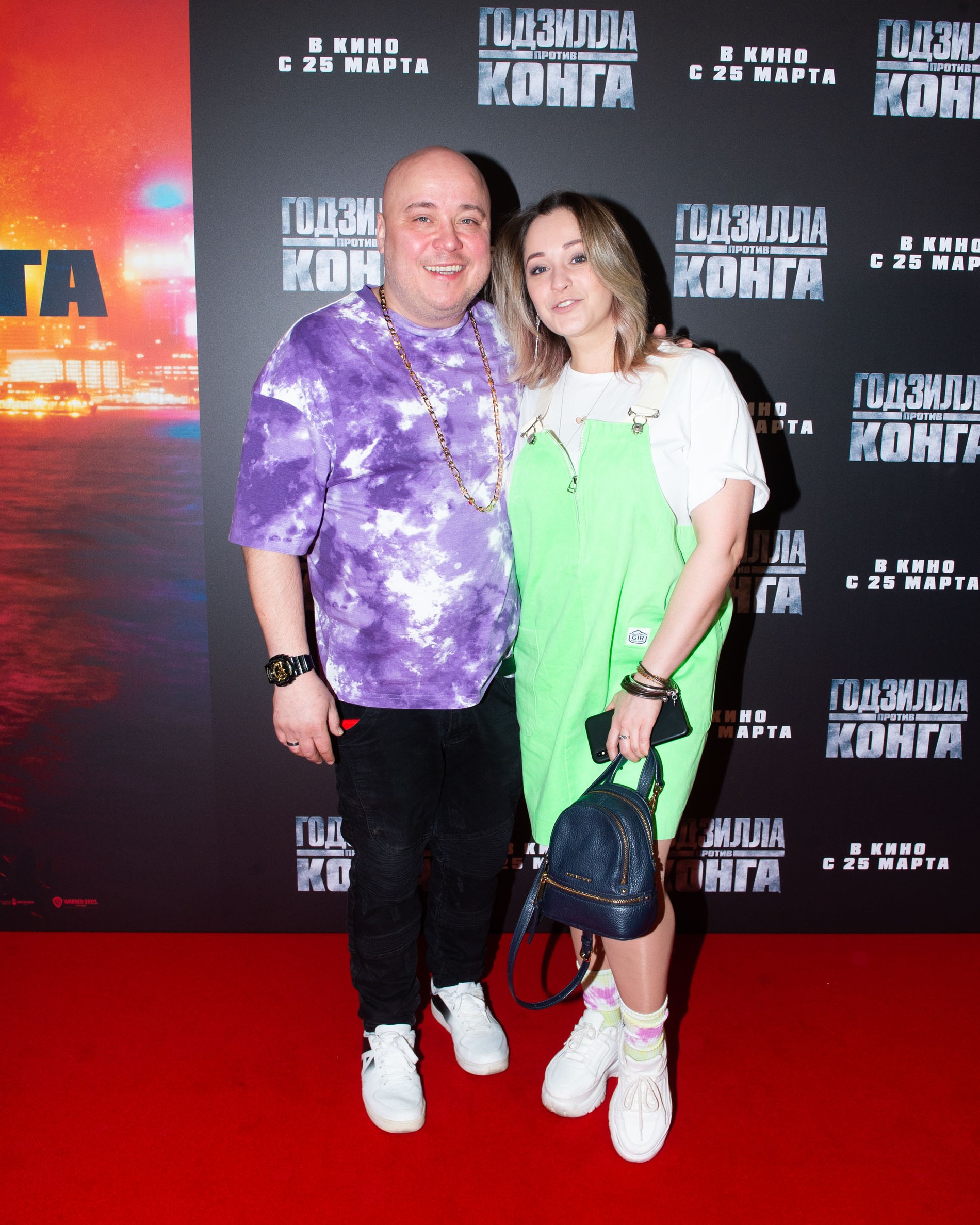 Доминик Джокер с супругой