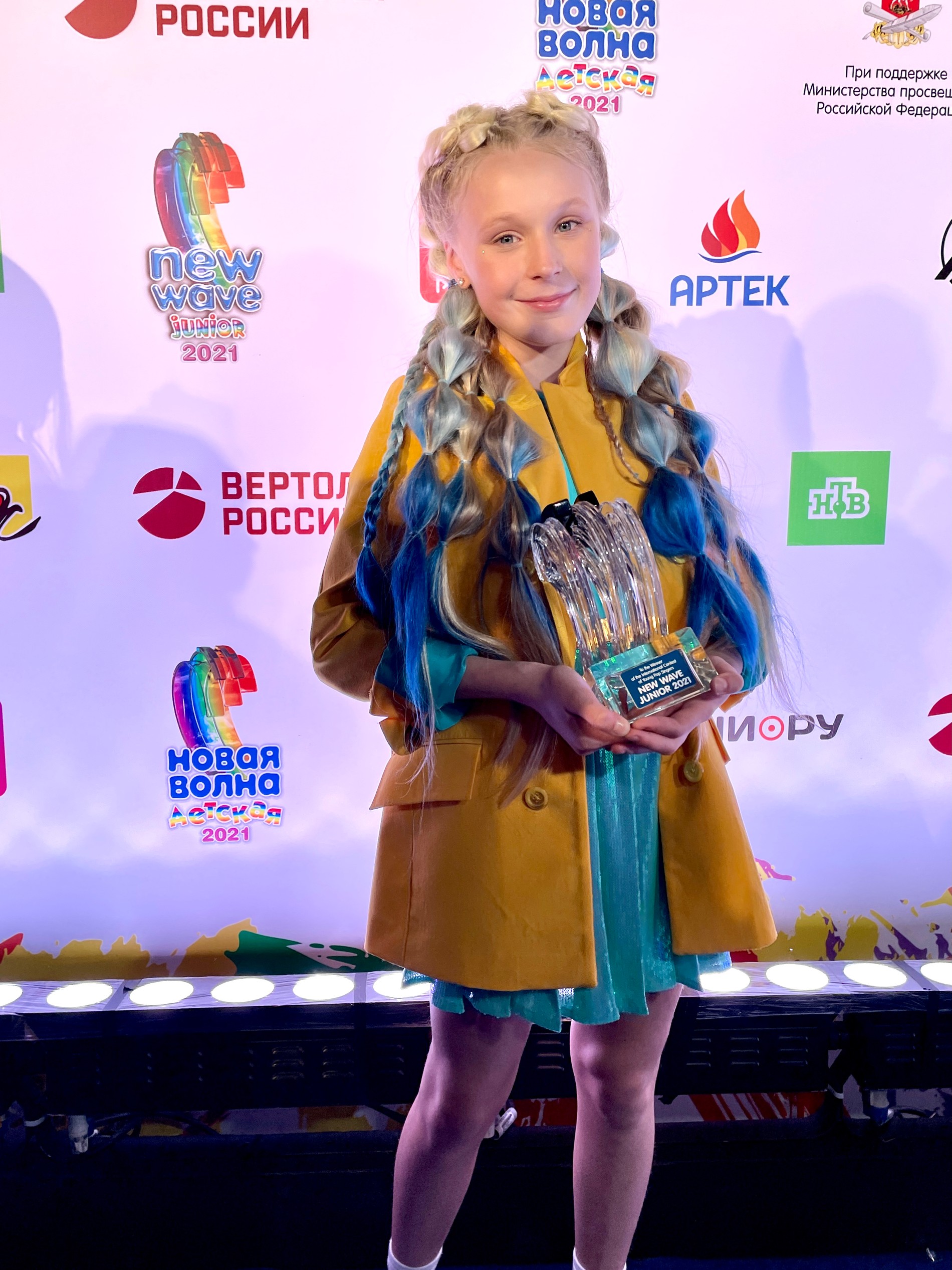 Победительница Таня Меженцева