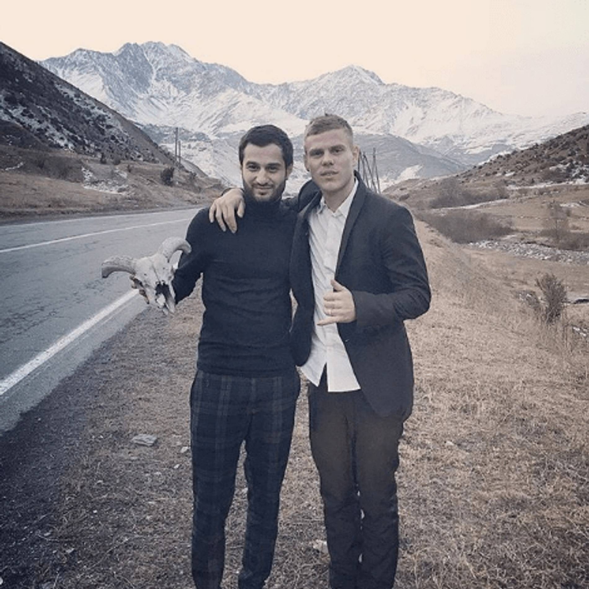 Карен Григорян и Александр Кокорин