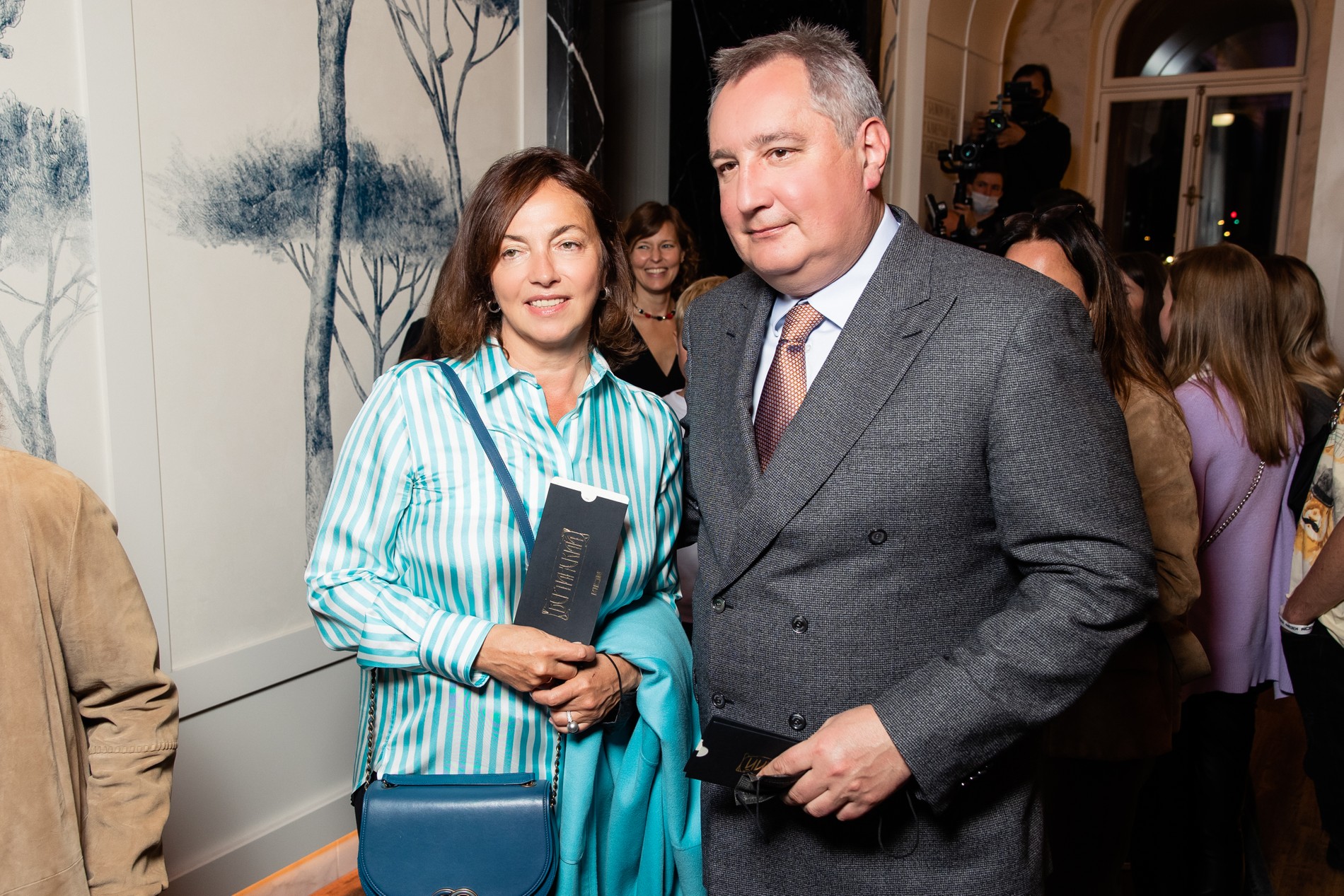 Дмитрий и Татьяна Рогозины