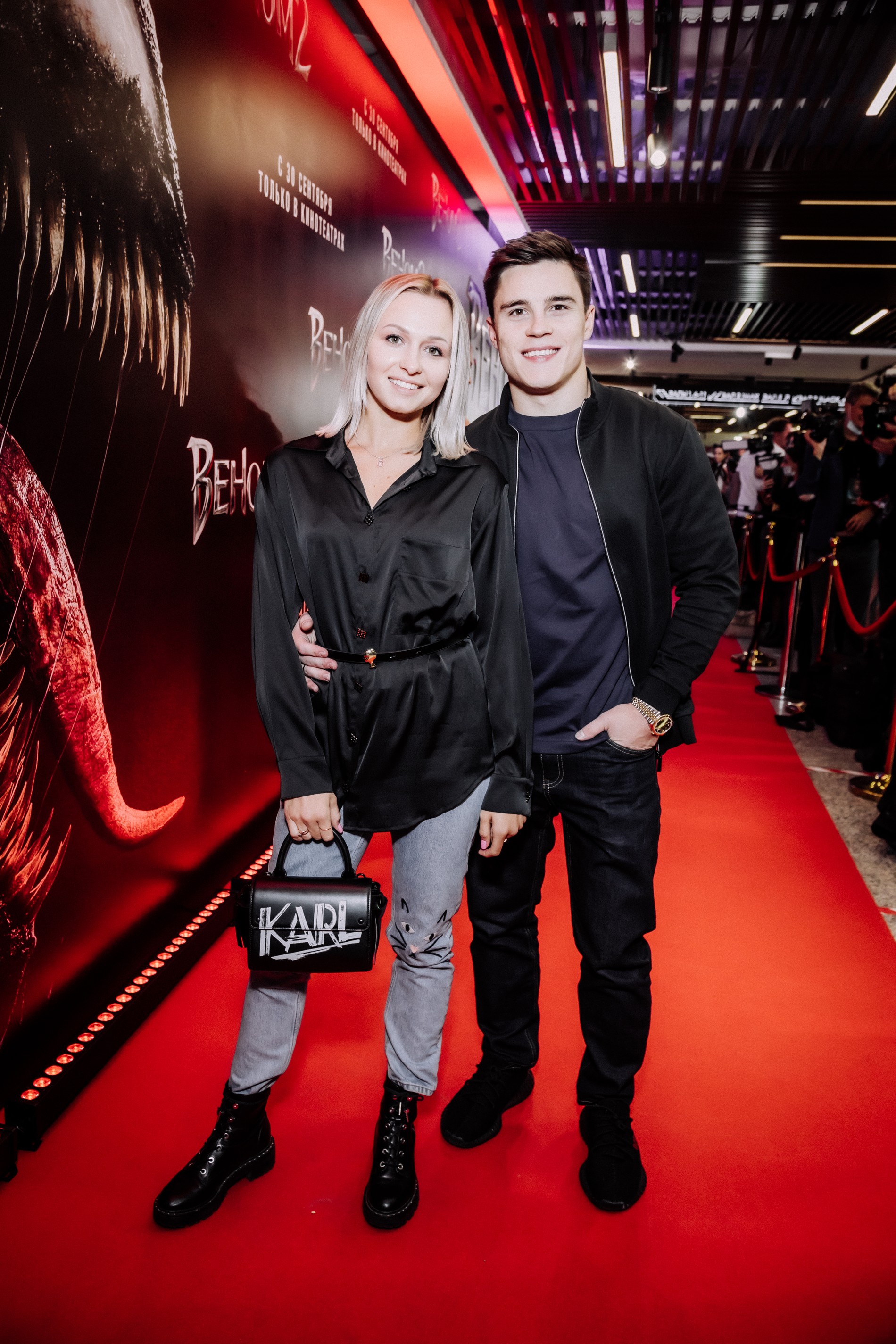 Никита Нагорный с супругой Дарьей.
Фото: пресс-служба