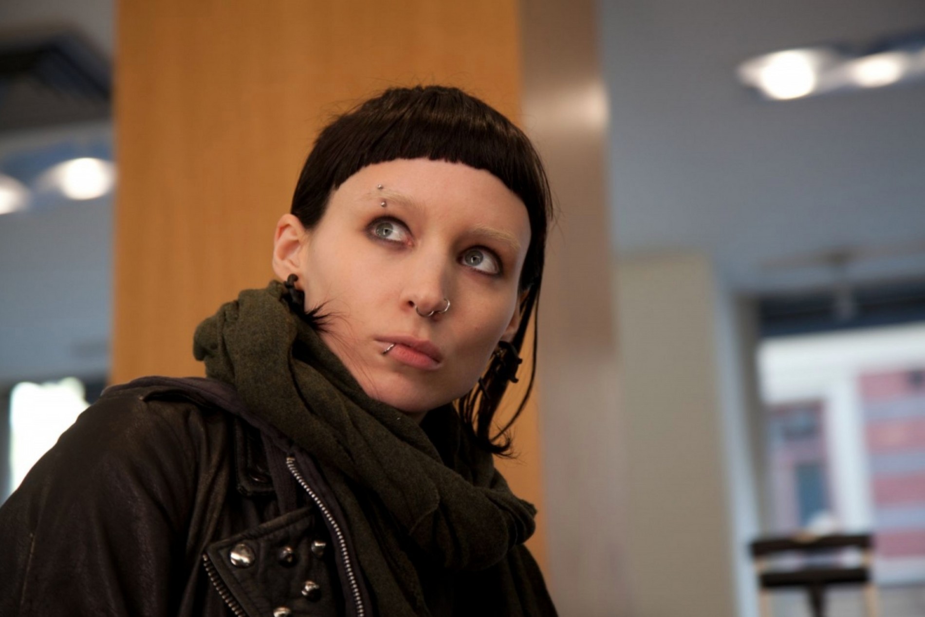 Руни Мара в фильме «Девушка с татуировкой дракона»