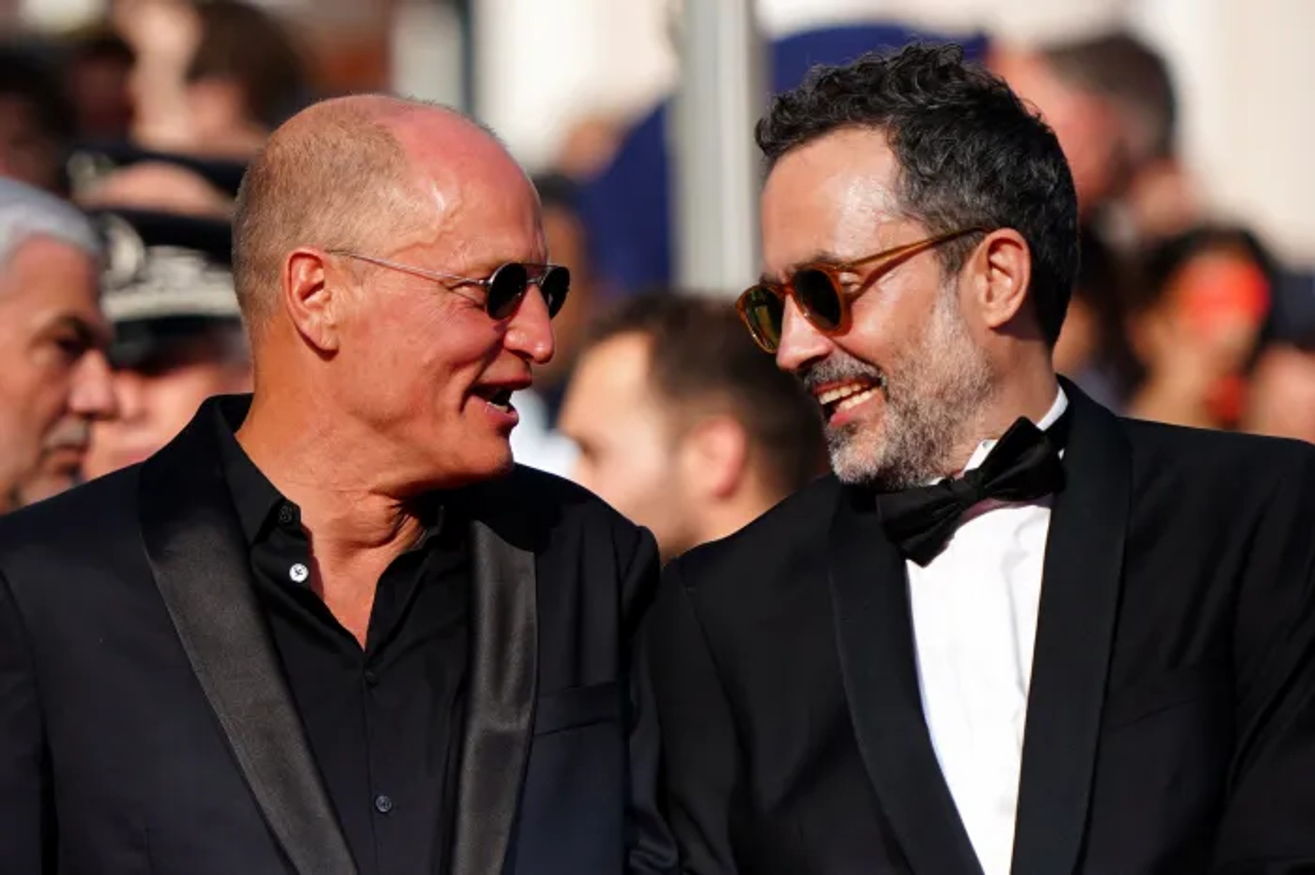 Вуди Харрельсон и продюсер Эрик Геммендорф
Фото: Getty Images