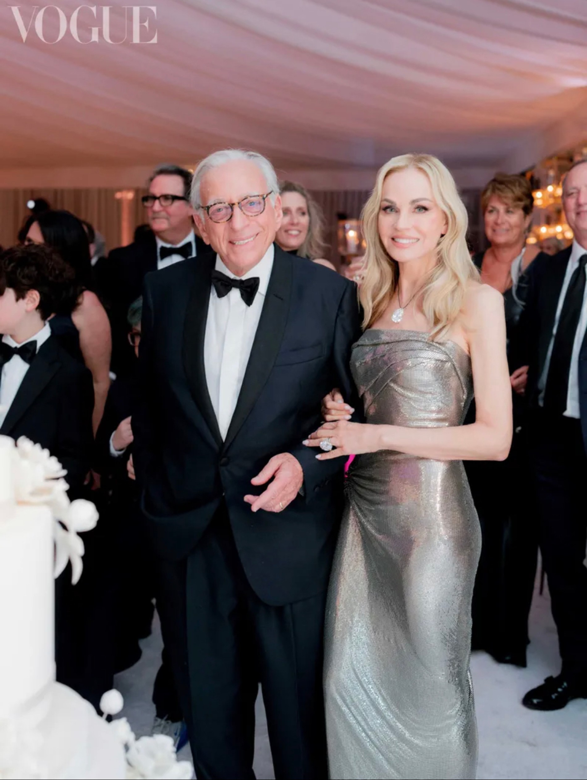 Мама и папа невесты: Клаудия Хеффнер Пельтц и Нельсон Пельтц
Фото: Vogue