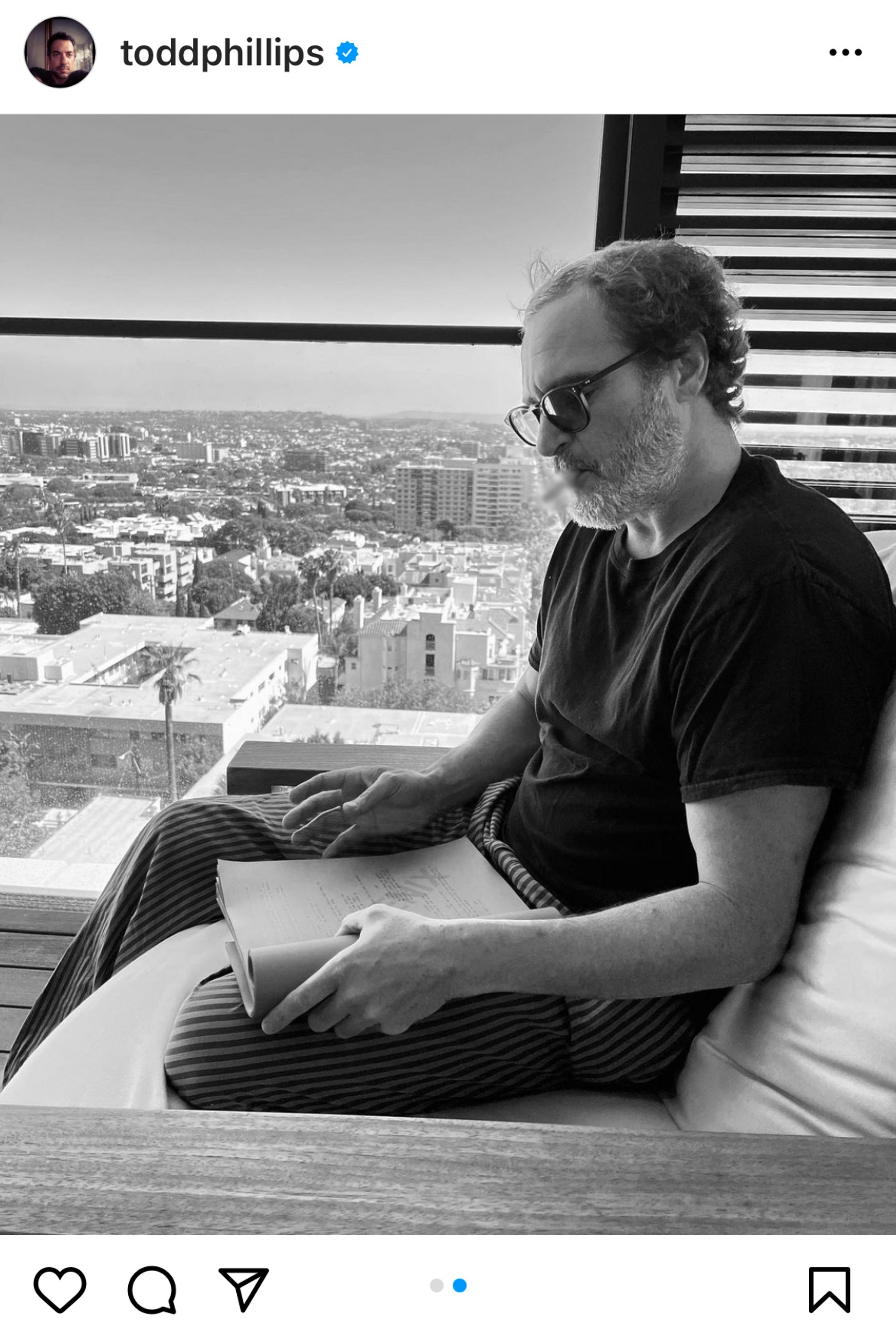 Фото: Инстаграм (запрещен в РФ) @toddphillips