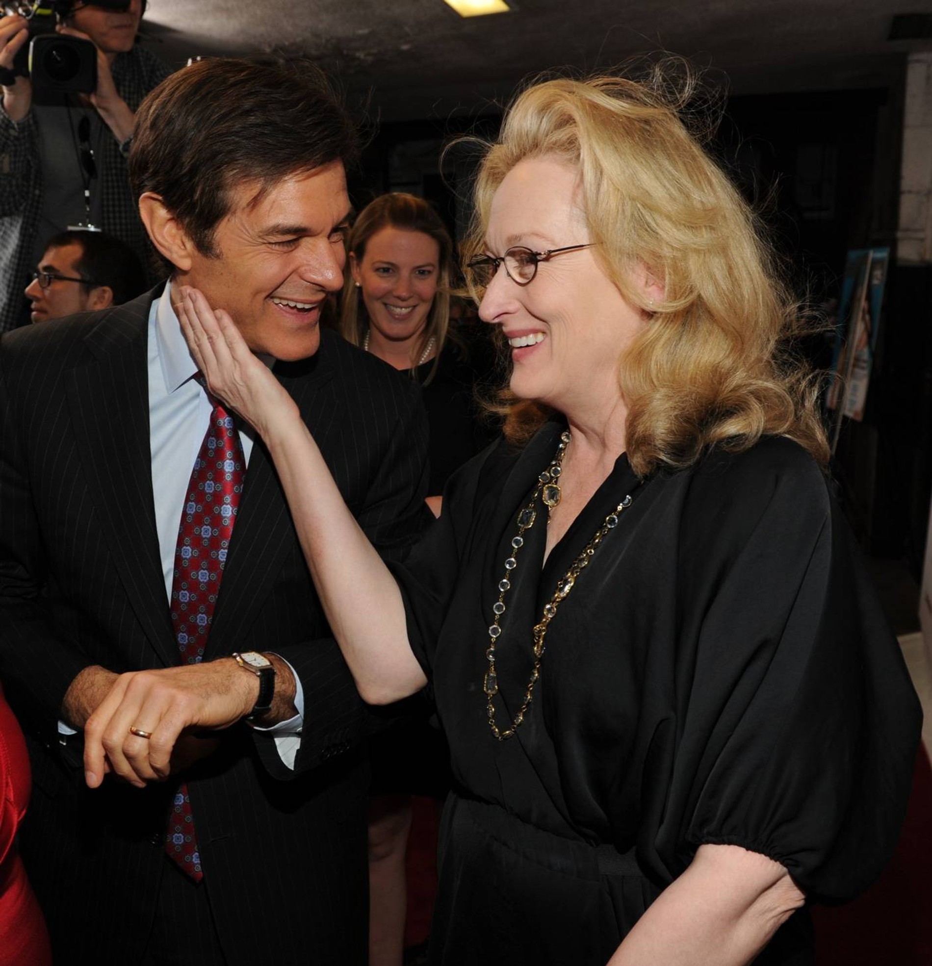 Мехмед Оз и Мэрил Стрип