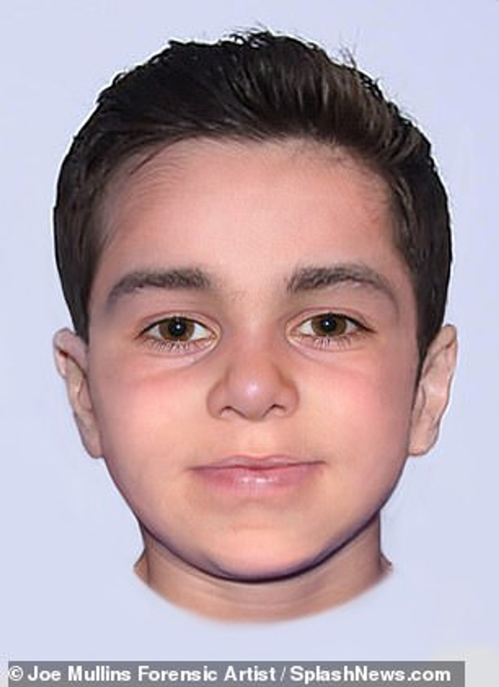 Фото: Daily Mail. Изображение будущего сына Ким и Пита, смоделированное на компьютере