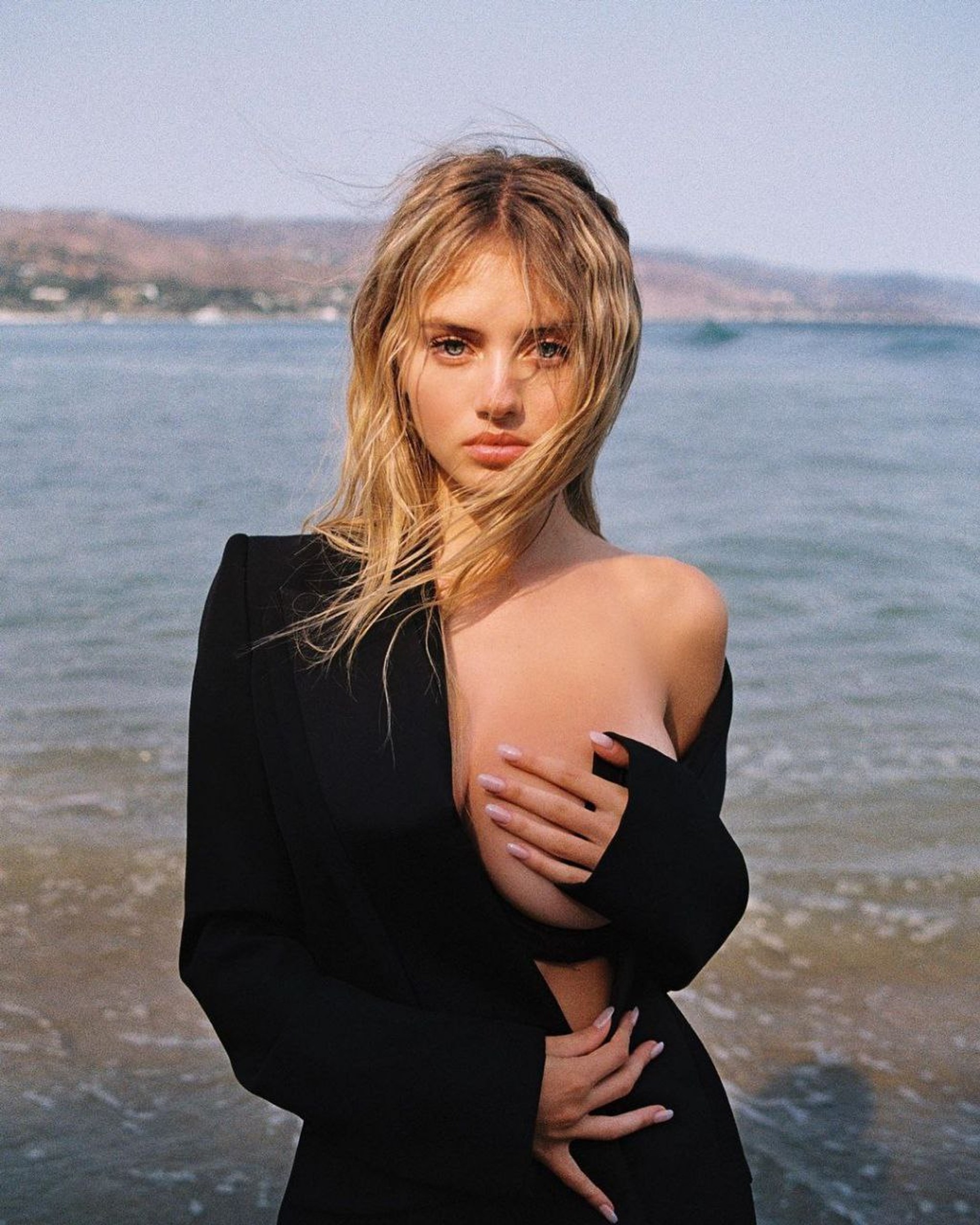 Фото: Инстаграм (запрещен в РФ) Лени Клум
Лени Клум в съемке для журнала Rollacoaster Magazine