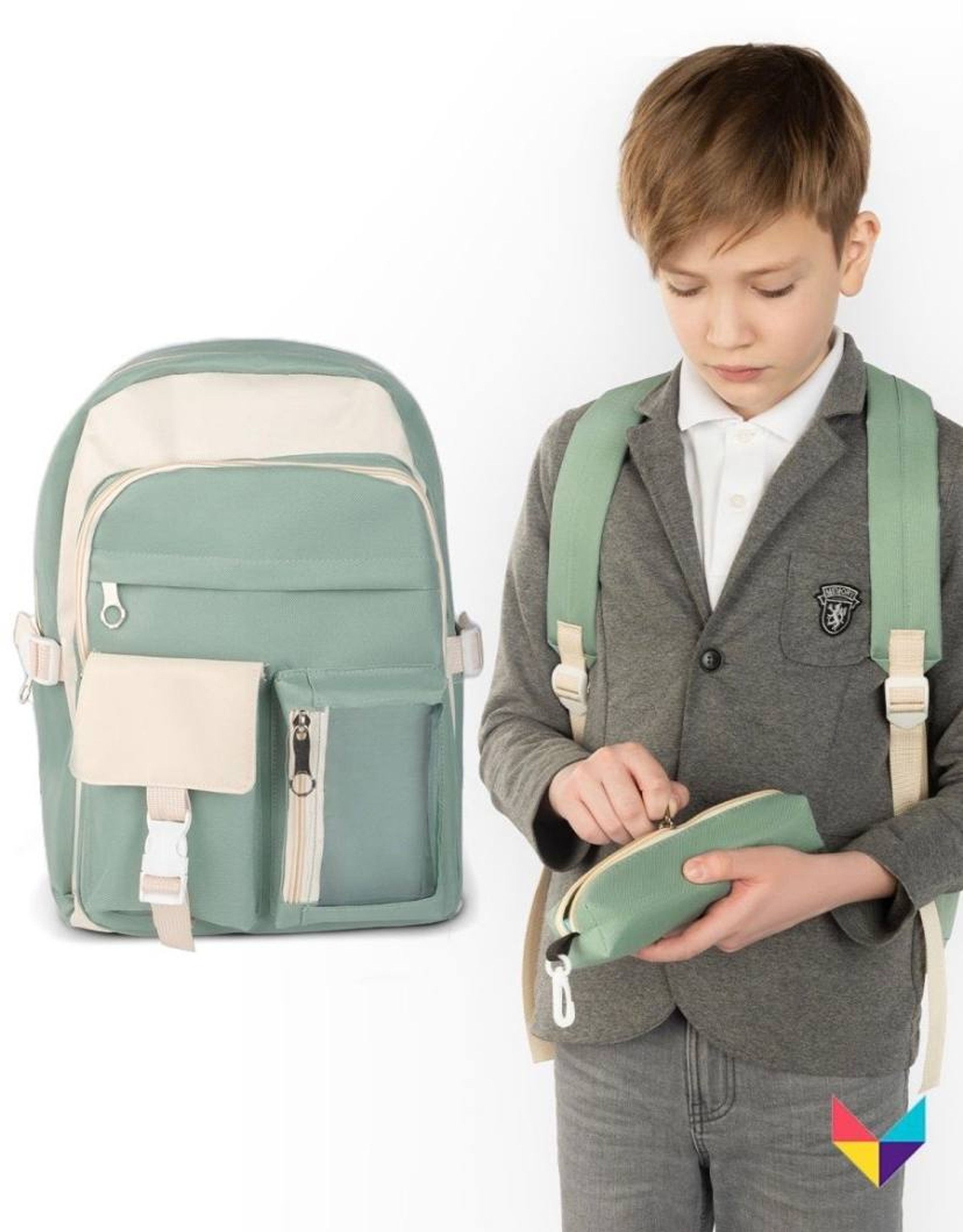 Wildberries, школьный набор 5 в 1, 2401 (со скидкой)