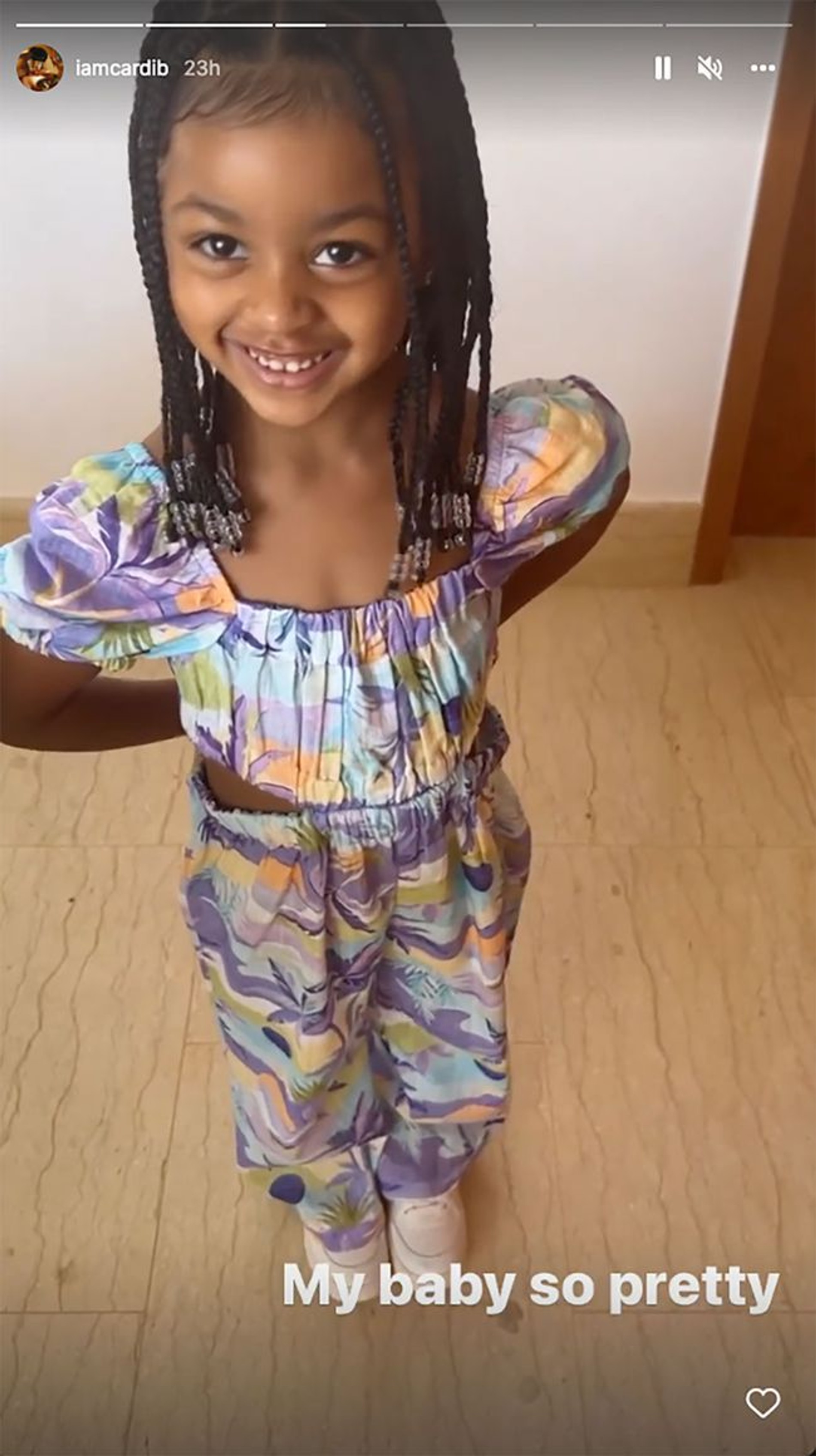 Фото: Инстаграм (запрещен в РФ)
Дочь Карди Би