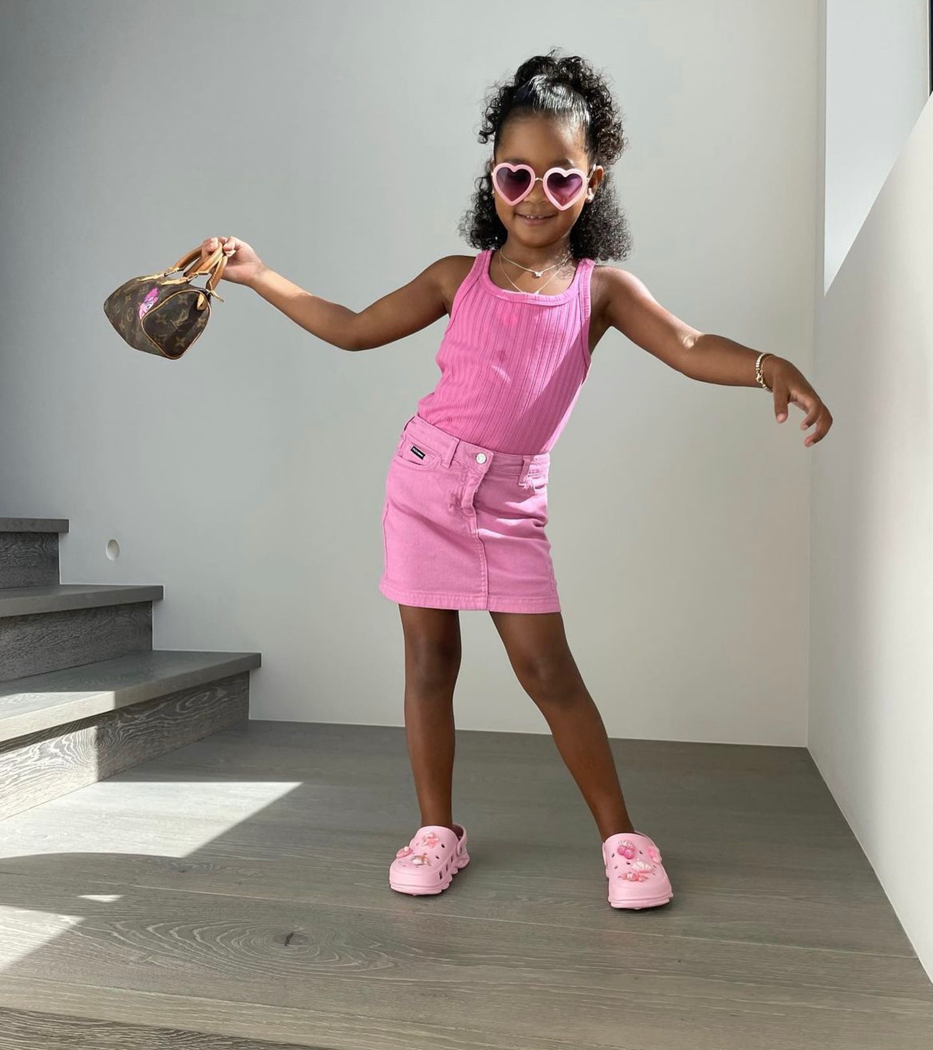 Дочь Тру
Фото: Инстаграм (запрещен в РФ) Хлои Кардашьян