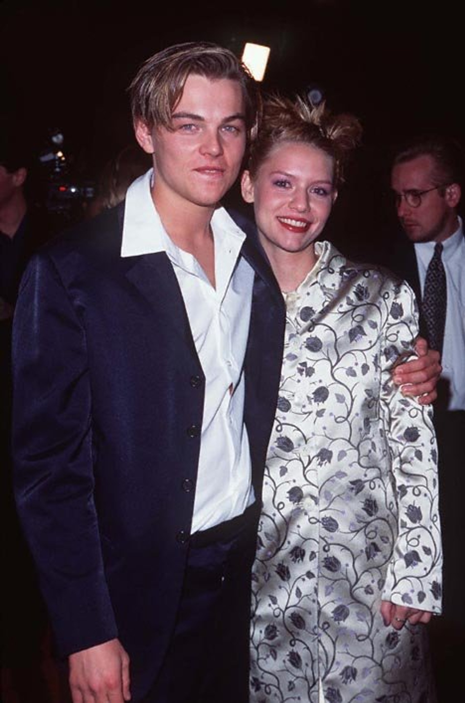 Лео с Клэр на премьере «Ромео+Джульетта» Фото: TMZ