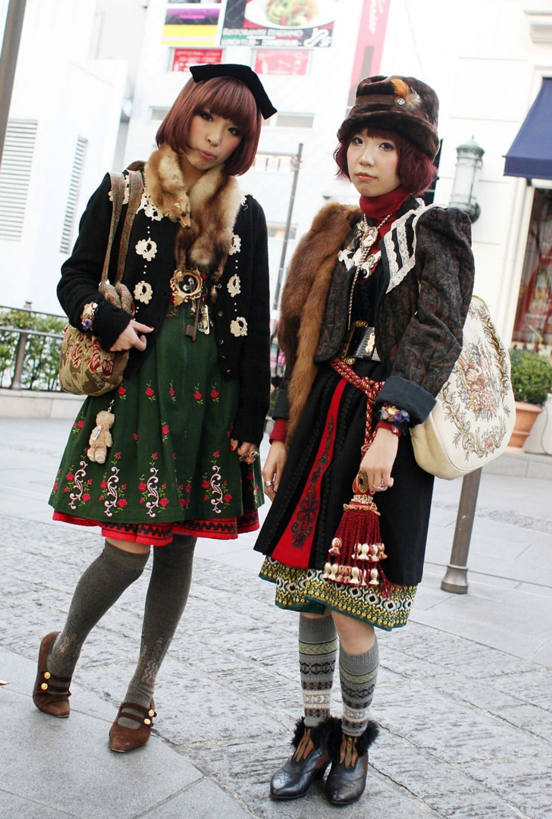 Представительницы субкультуры dolly-kei. Источник: Aesthetics Wiki
