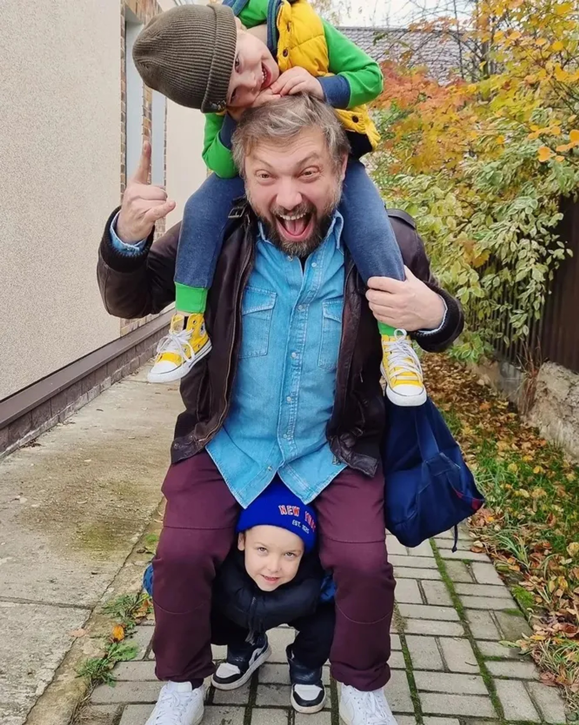 Александр Коптель и сыновьями
Фото: Инстаграм (запрещен в РФ)