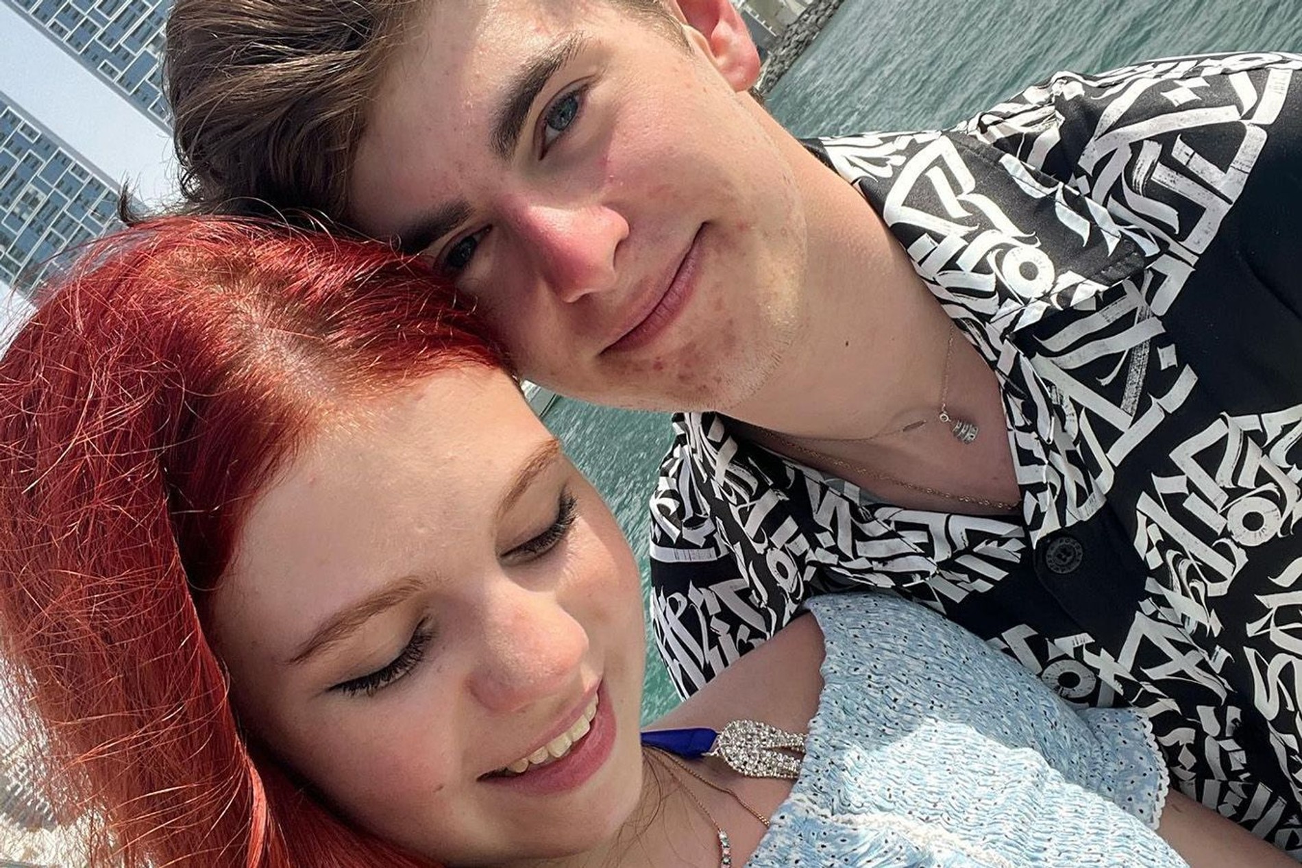 Марк Кондратюк и Александра Трусова в Дубае
Фото: Инстаграм (запрещен в РФ)