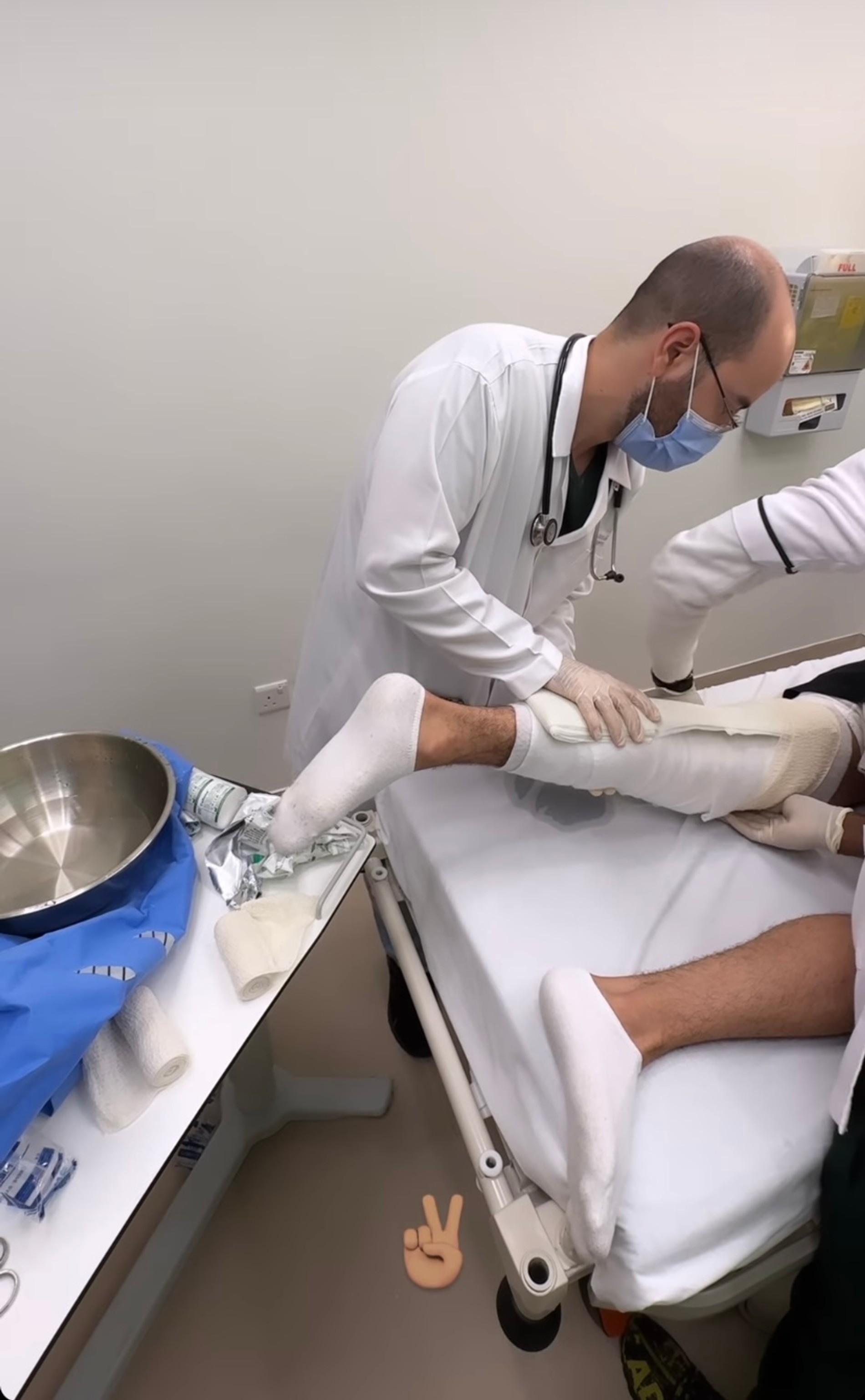 Гусейн Гасанов в больнице
Фото: Инстаграм (запрещен в РФ)