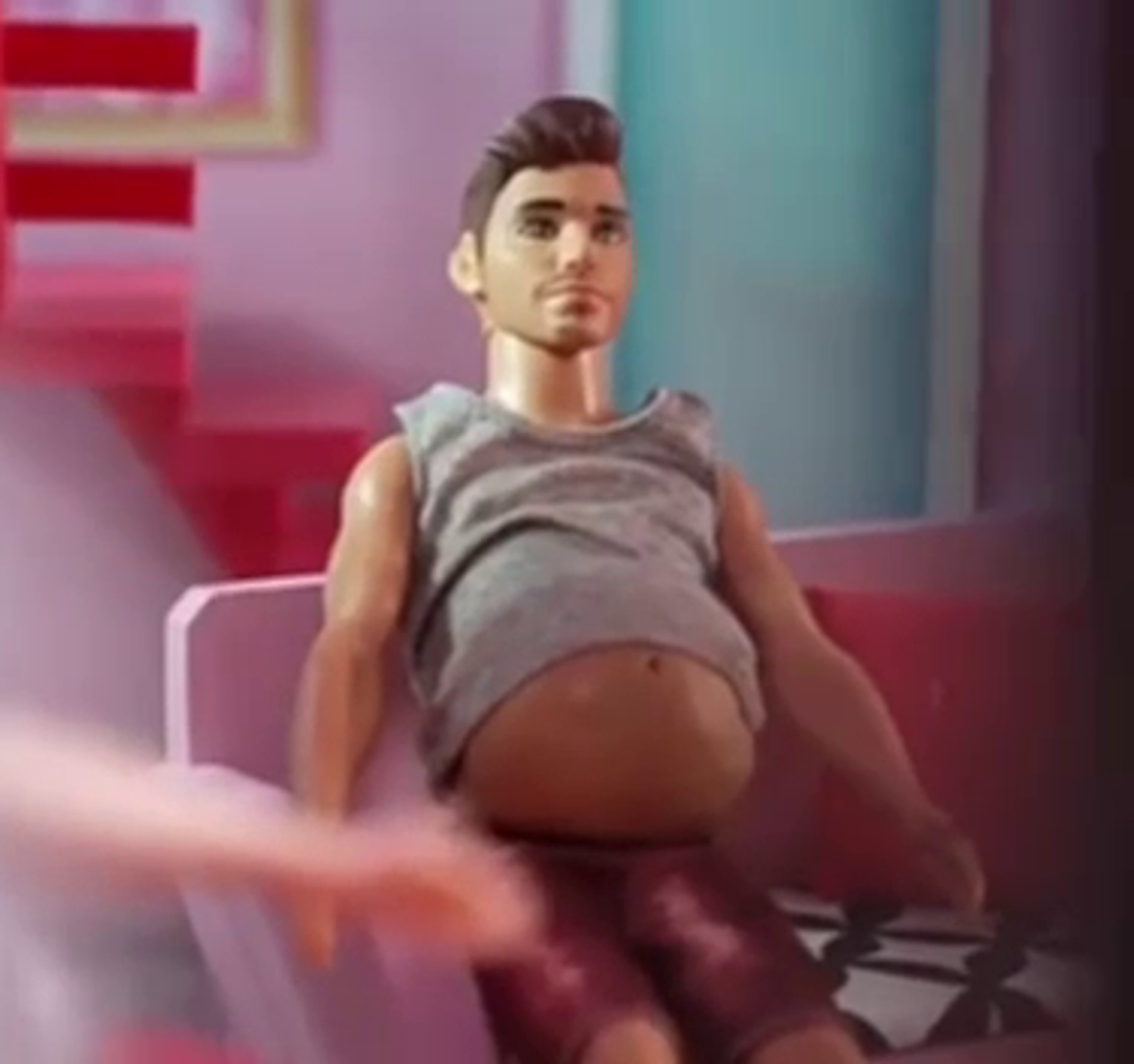 Беременная кукла Кен
Фото: Телеграм