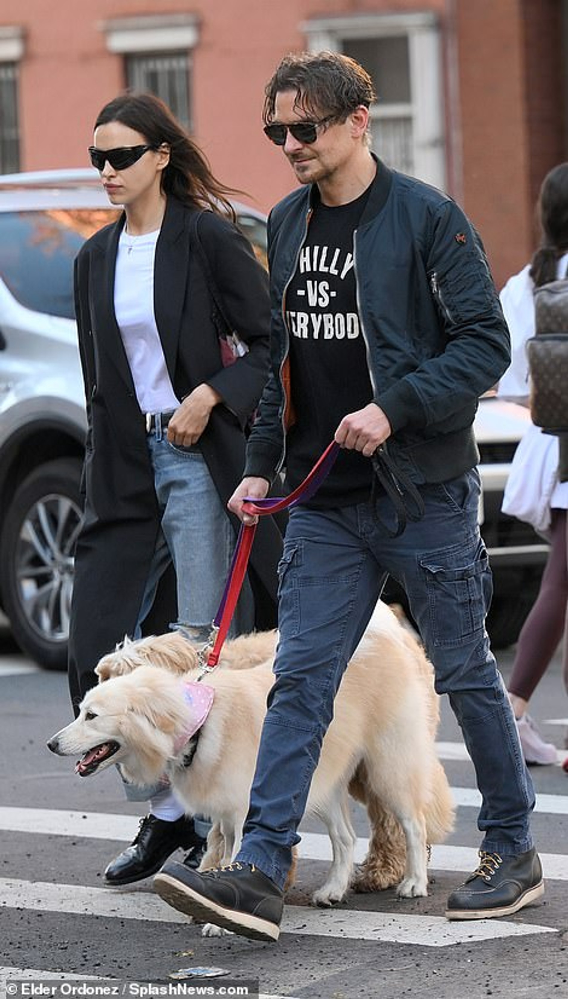 Ирина Шейк и Брэдли Купер на романтической прогулке вдвоем в Нью-Йорке
Фото: Daily Mail