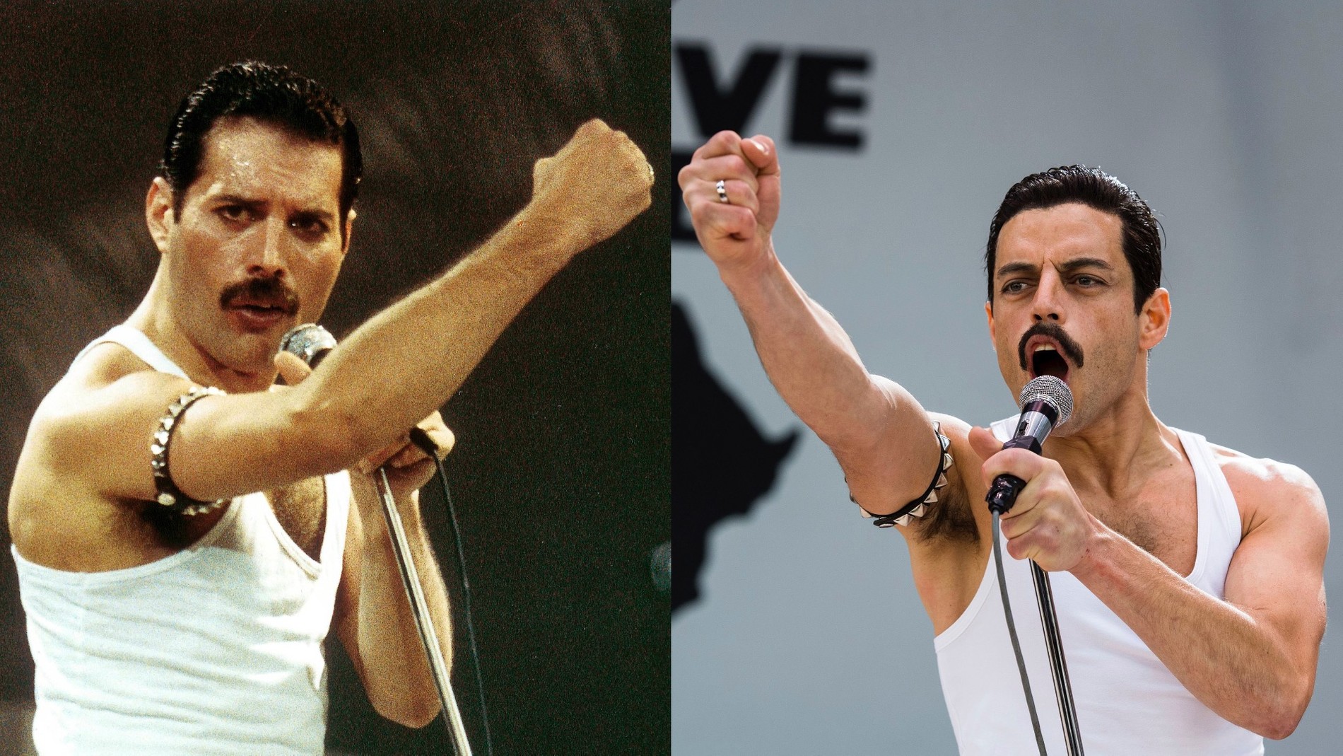 Фредди Меркьюри и Рами Малек
Фото: Getty Images / Washington Post