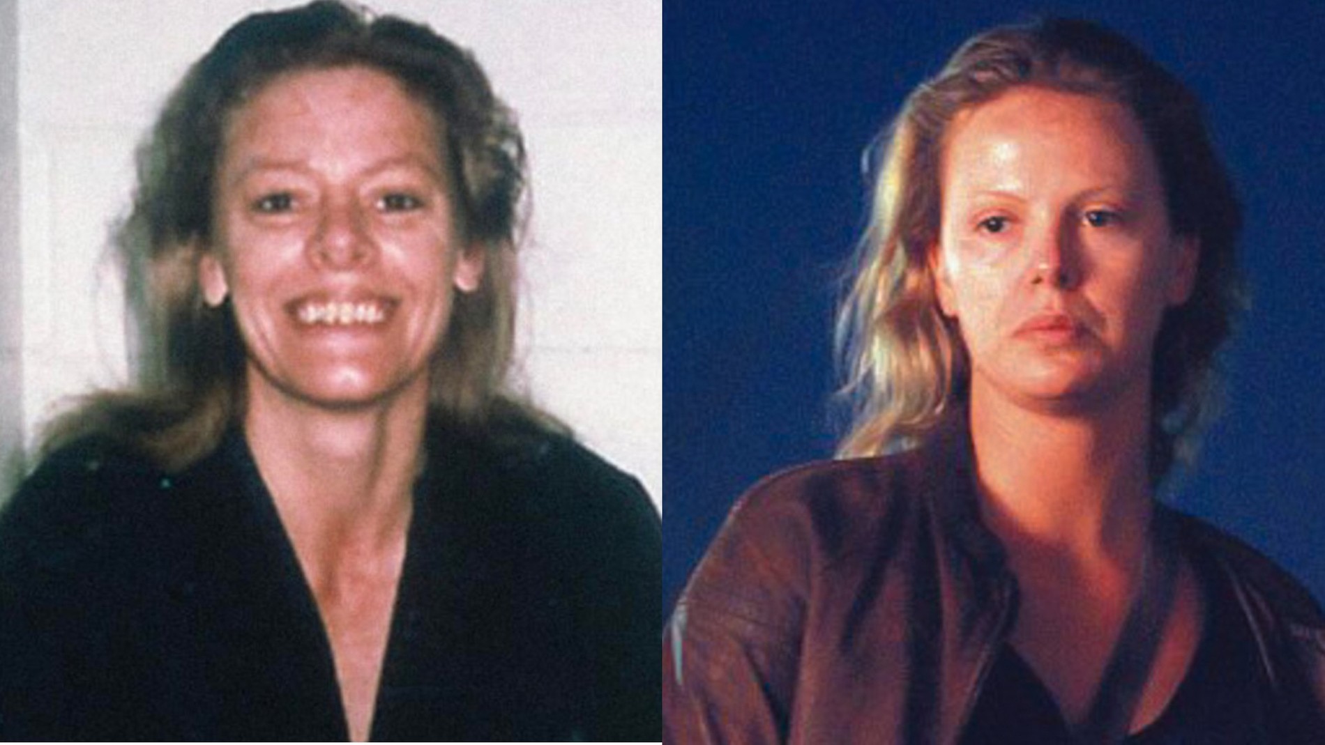 Эйлин Уорнос и Шарлиз Терон
Фото: Pinterest