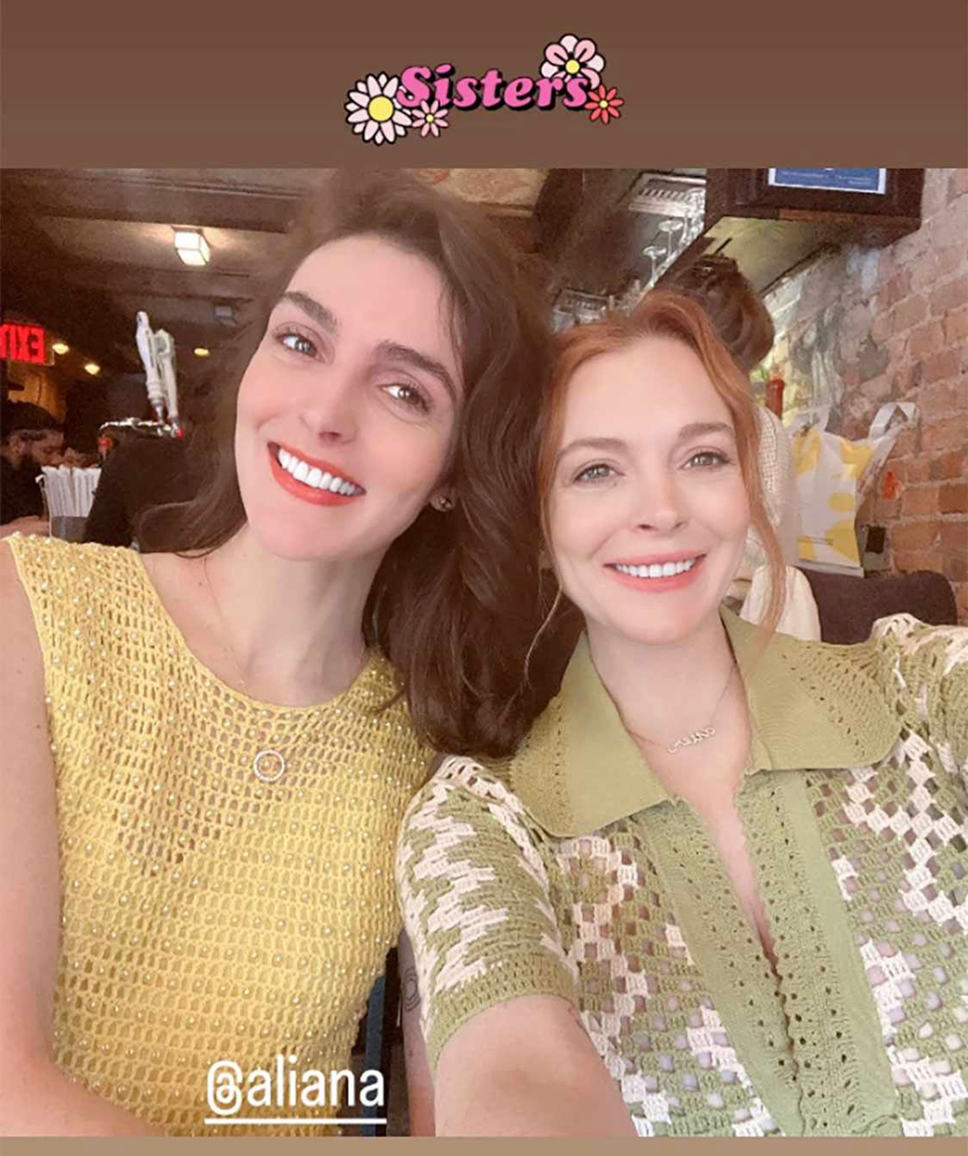 Линдси Лохан с сестрой Алианой
Фото: Инстаграм (запрещен в РФ)