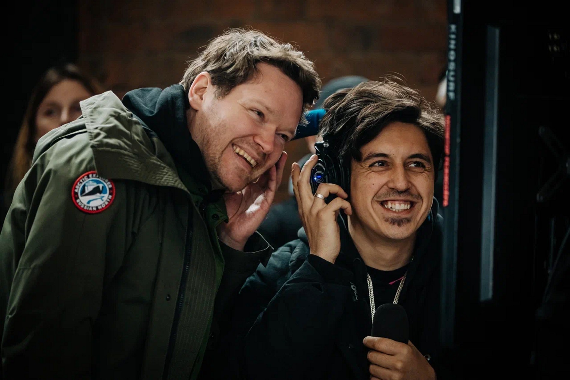 Продюсер Михаил Китаев и режиссер Олег Трофим