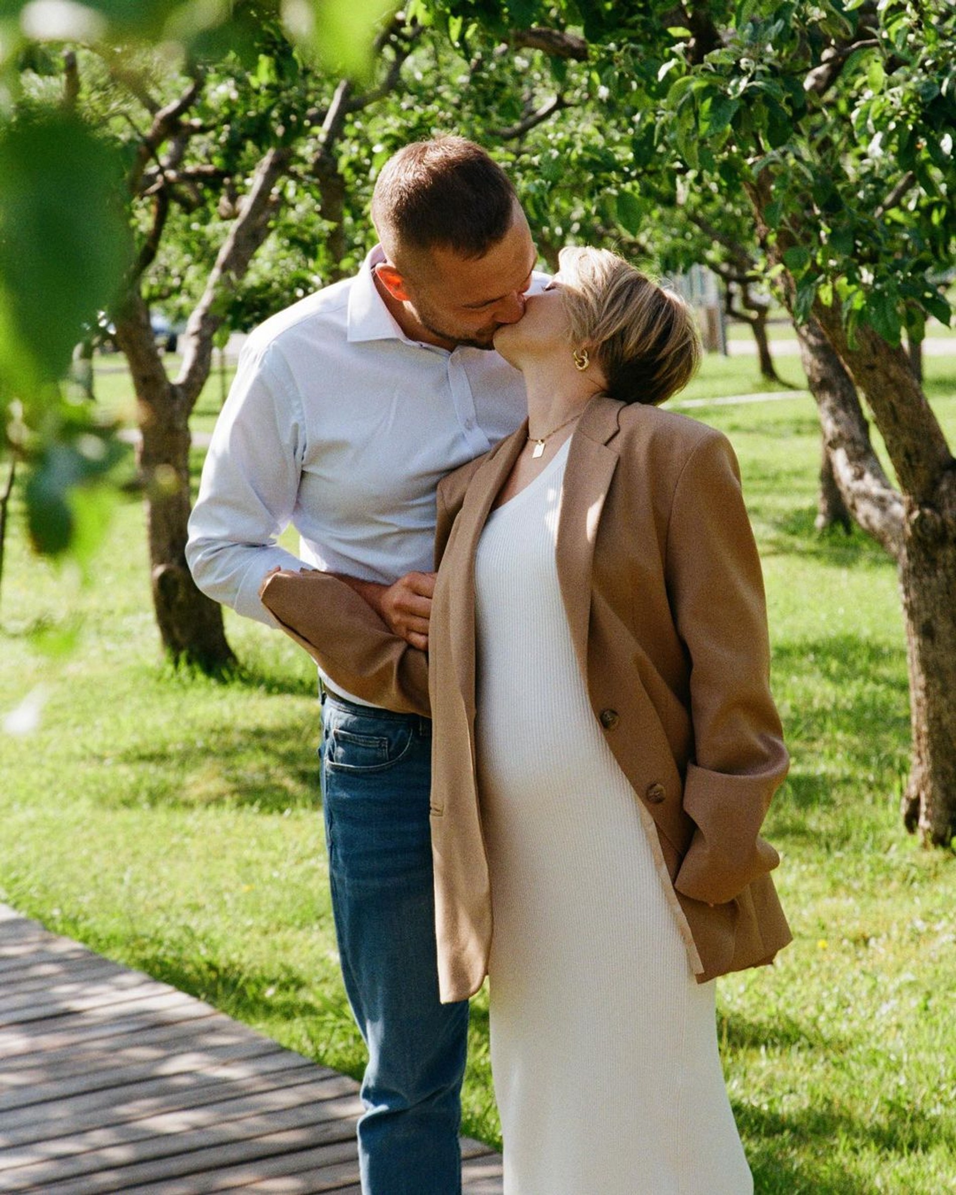 Ольга Кузьмина с мужем
Фото: Инстаграм (запрещен в РФ) @kuzmummy