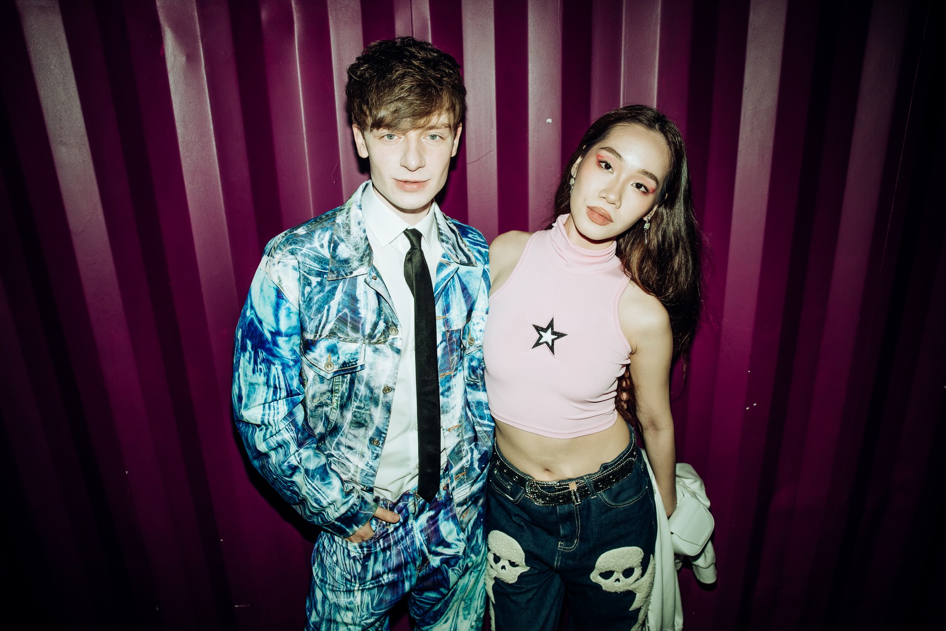 Дима Ермузевич со спутницей. Фото: VK