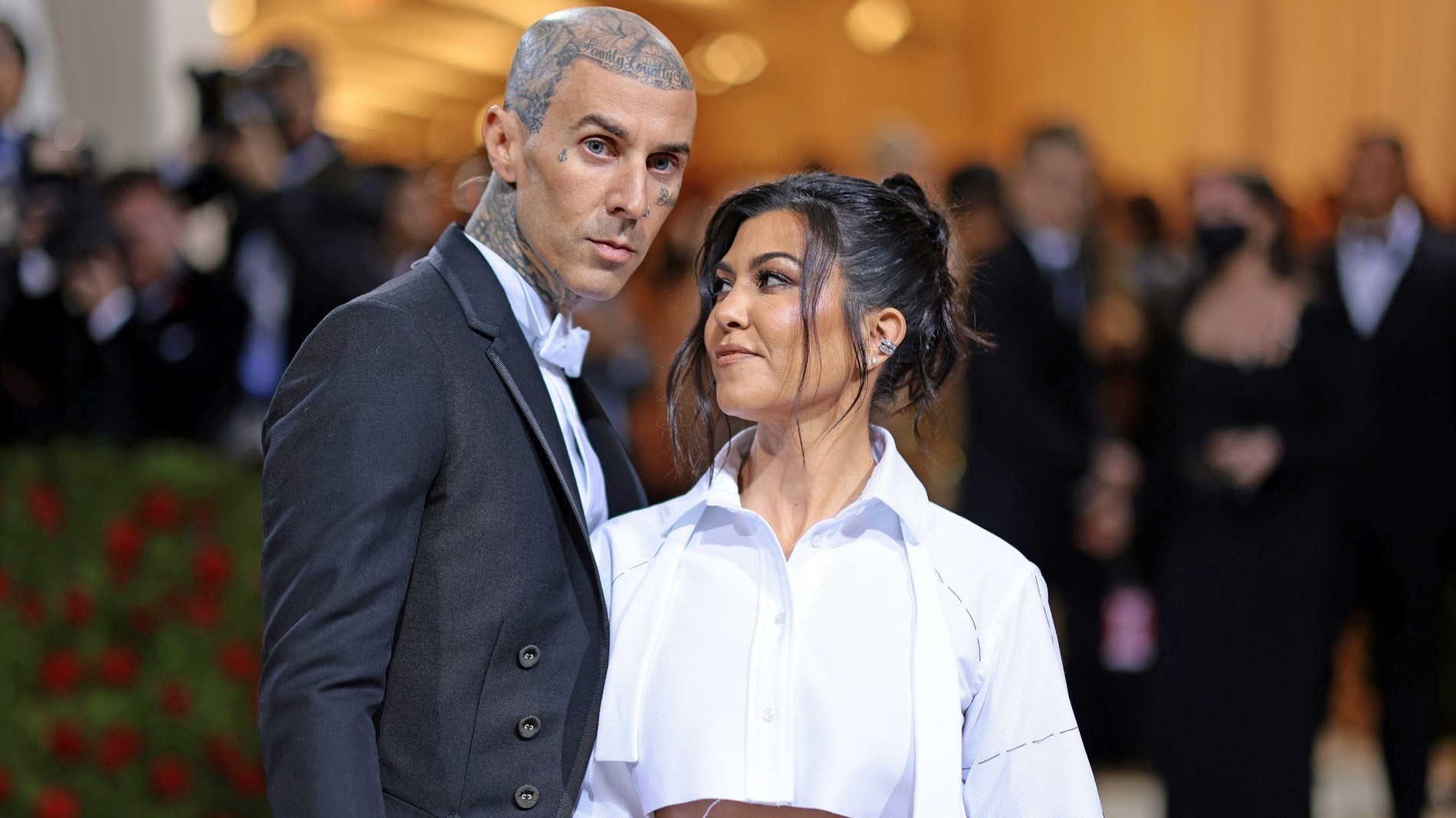 Трэвис Баркер и Кортни Кардашьян
Фото: Getty Images