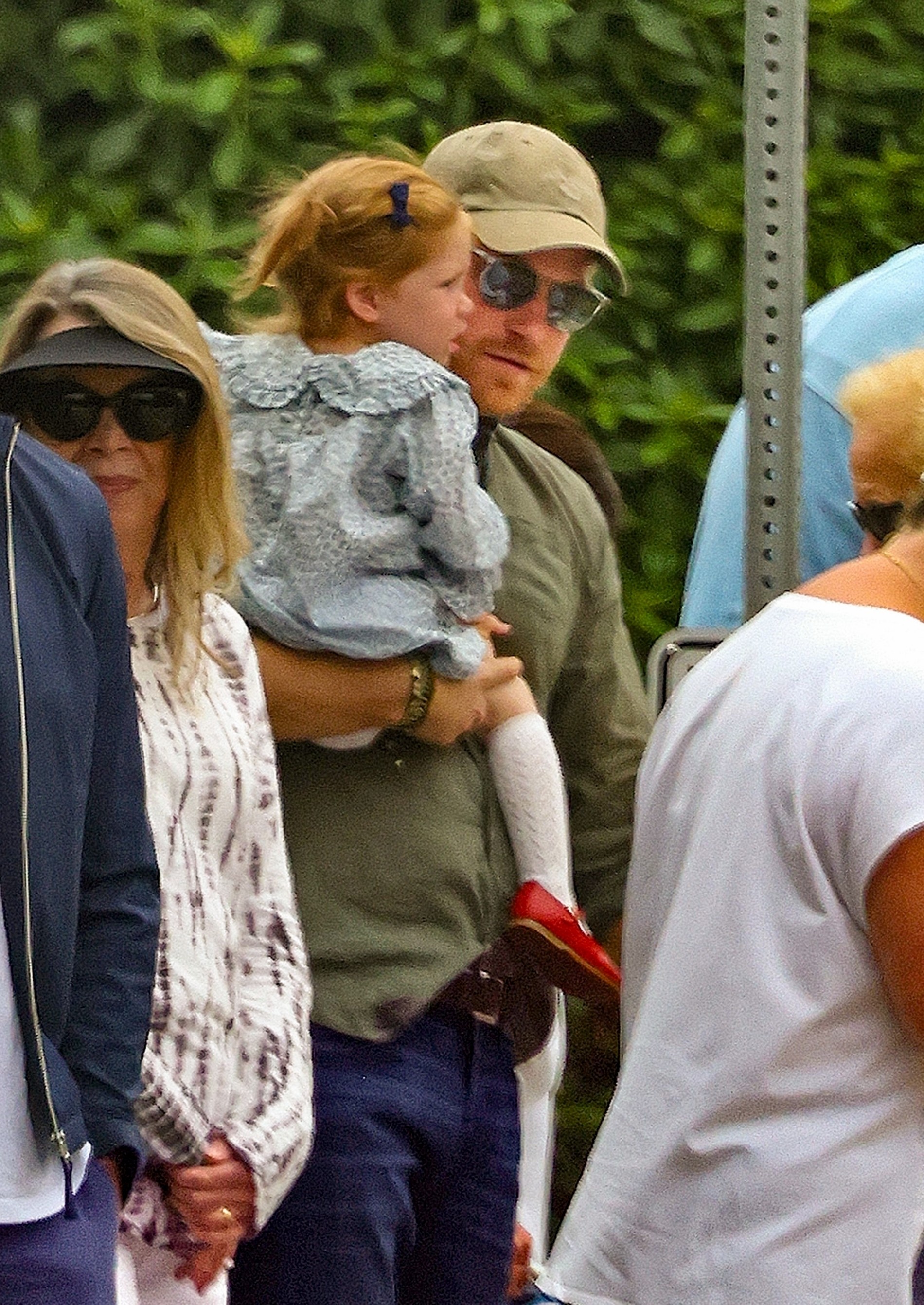 Принц Гарри с подросшей дочкой Лилибет. Фото: Инстаграм (запрещен в РФ)