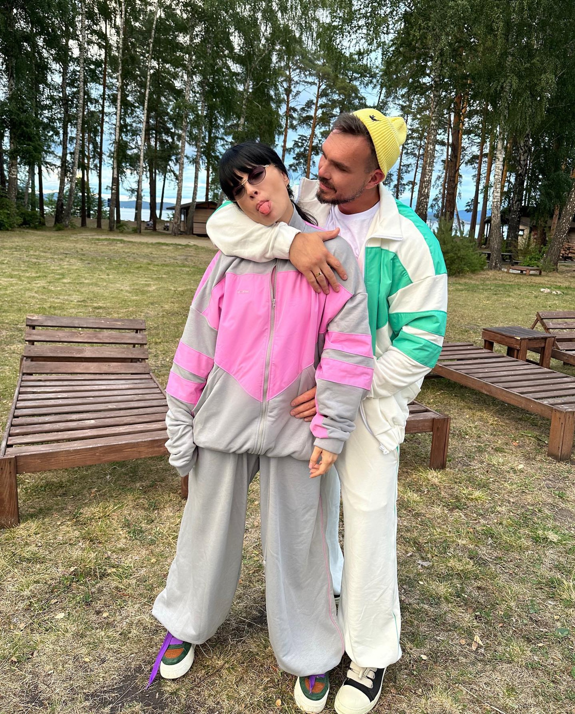 Нелли Ермолаева и Алексей Смагажевский. Фото: Инстаграм (запрещен в РФ) / @ermolaevanelly