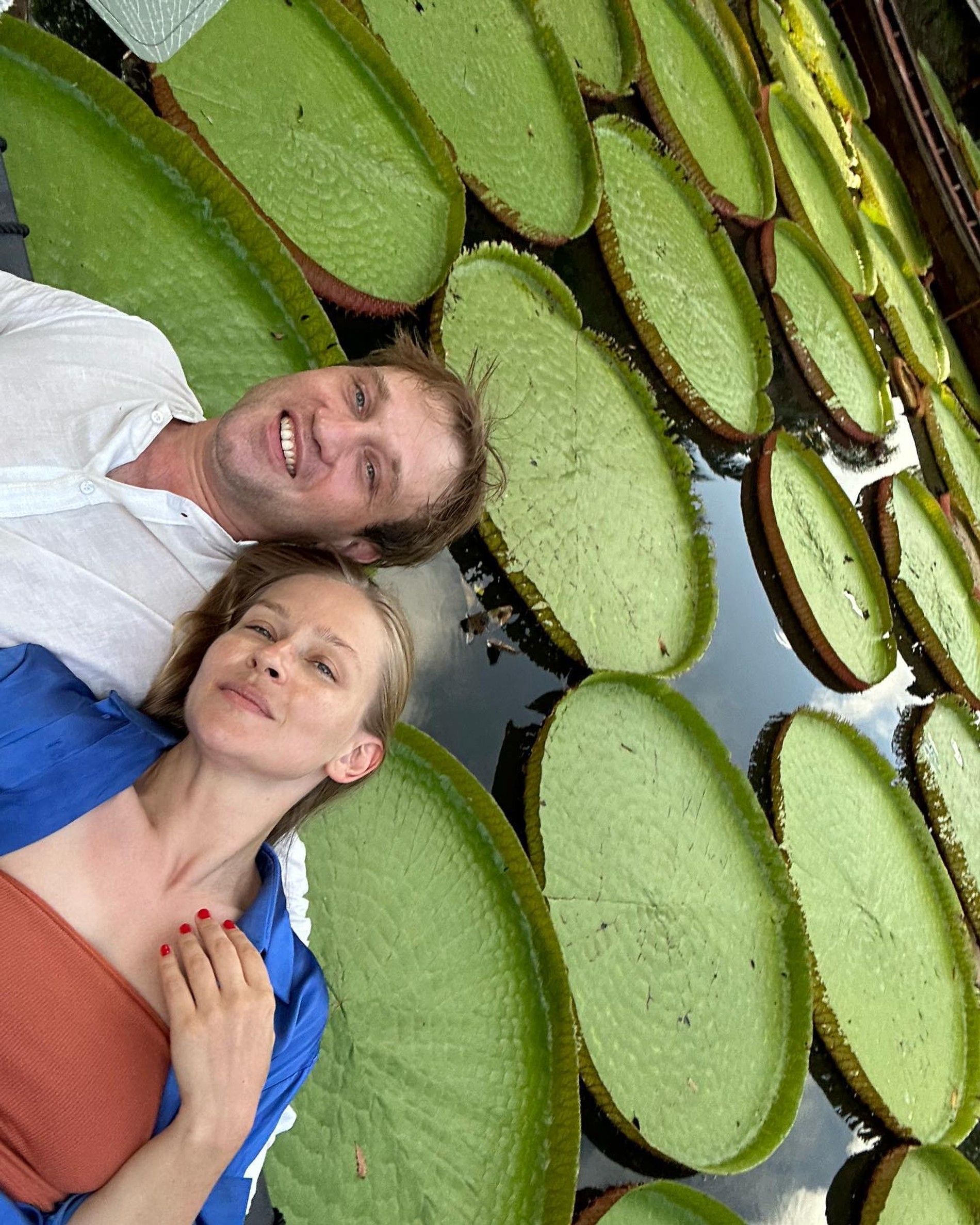 Михаил Тройник и Юлия Пересильд. Фото: Инстаграм (запрещен в РФ) @juliaperesild