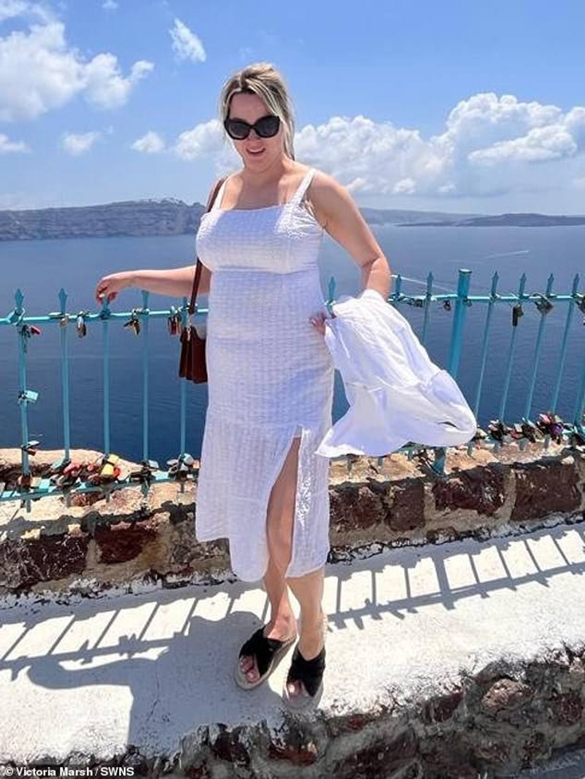 Виктория Марш до операции. Фото: SWNS