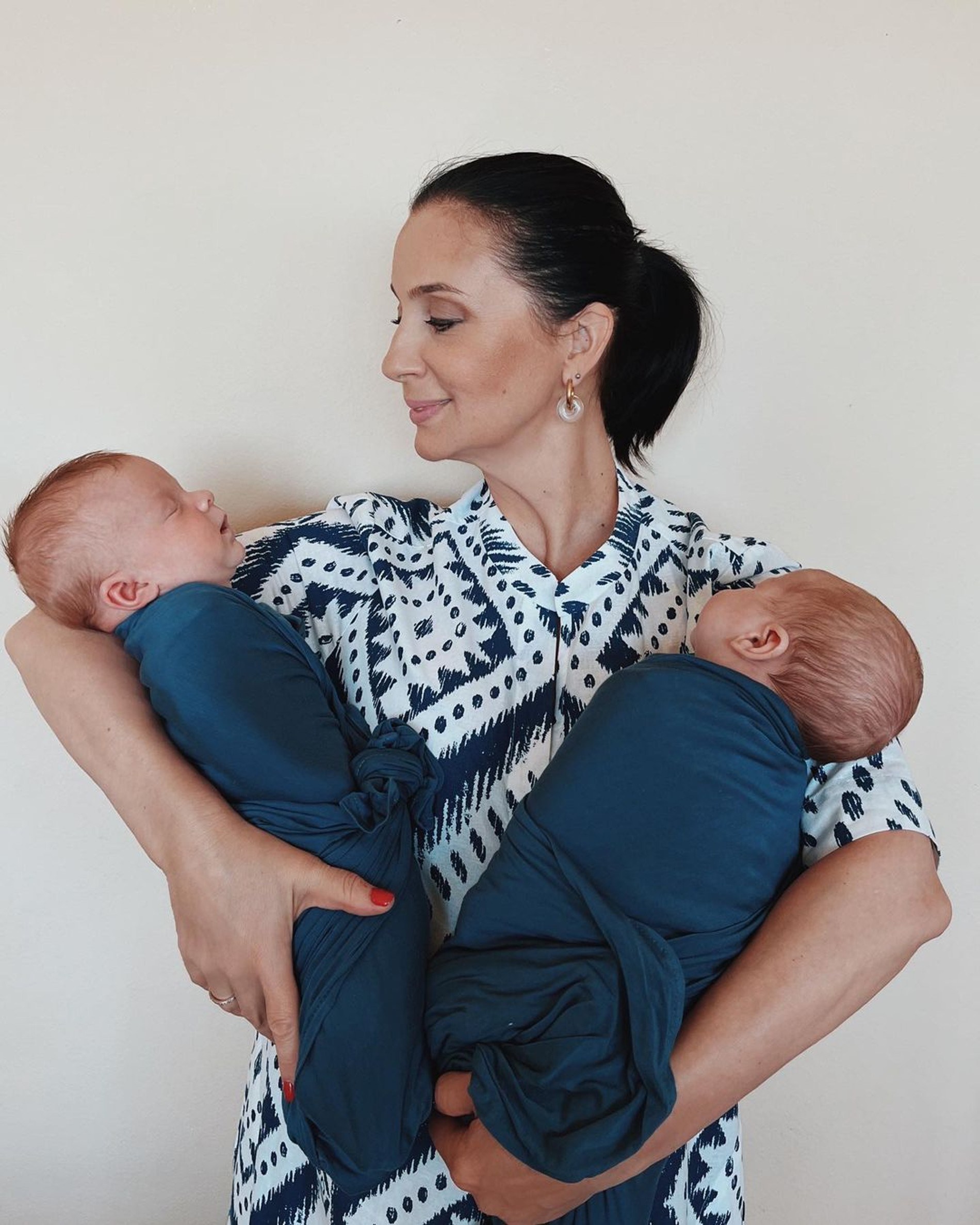 Екатерина с внуками. Фото: Инстаграм* @strizhenovae