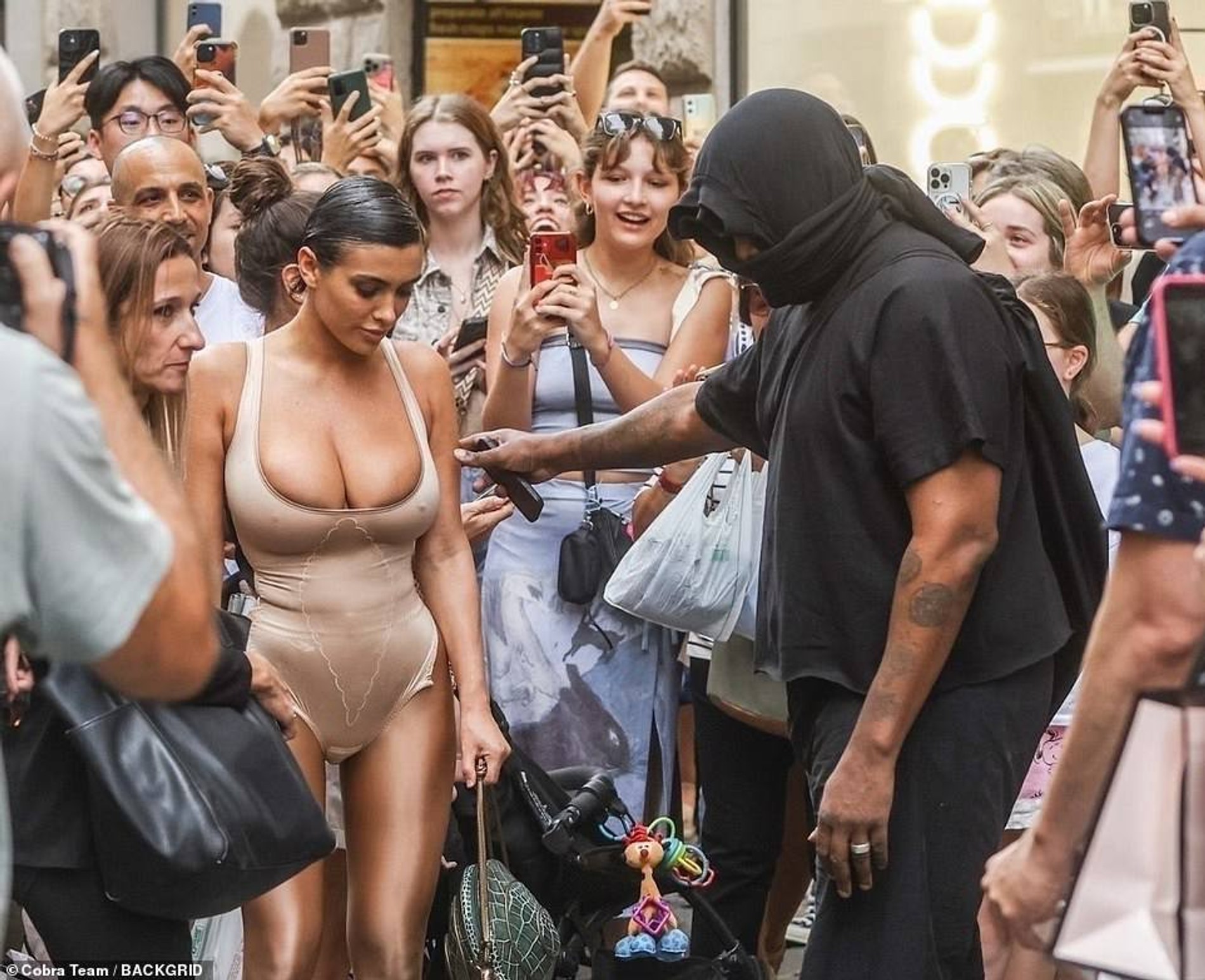 Бьянка Ценсори и Канье Уэст. Фото: BACKGRID