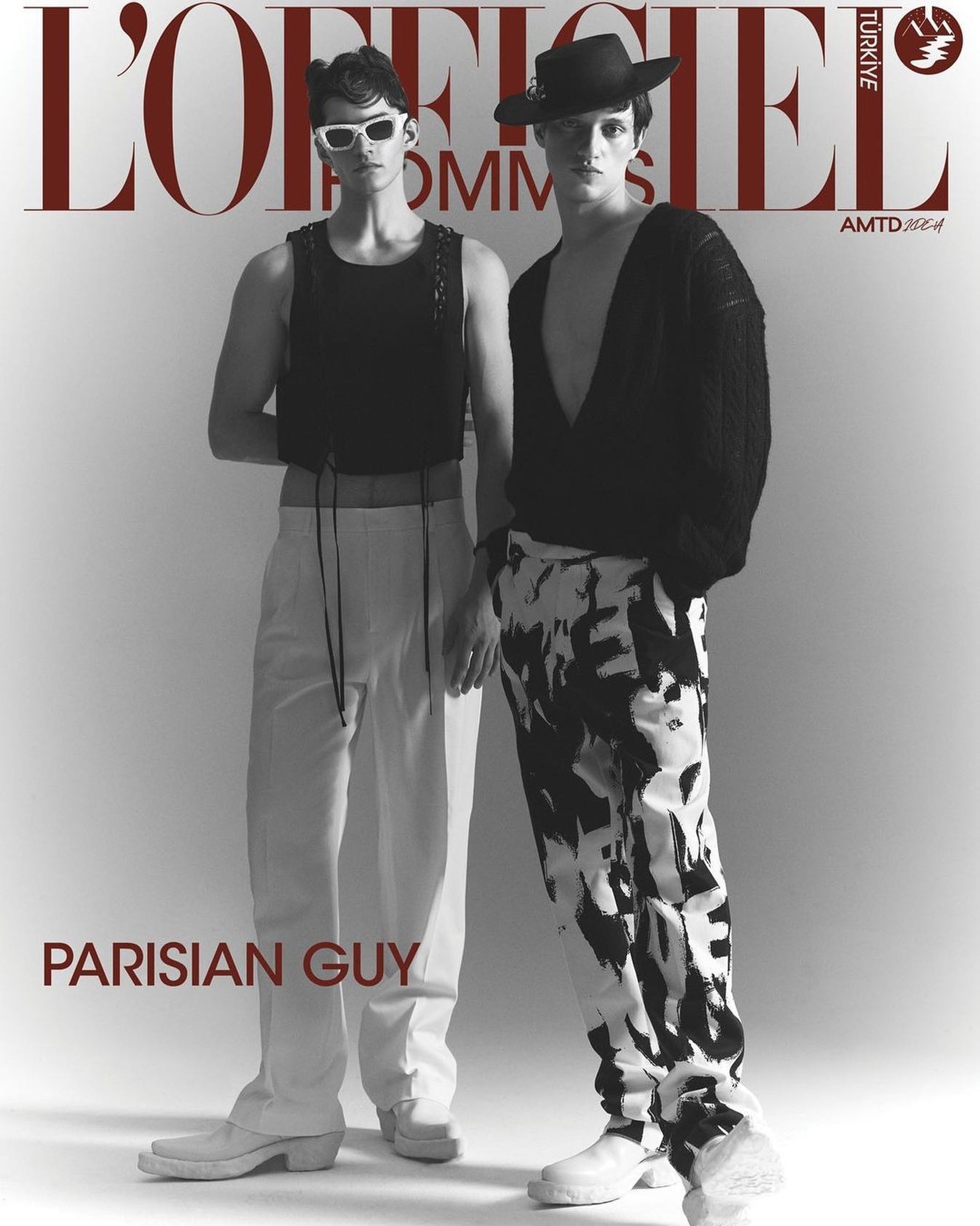 Борис Махмуров на обложке турецкого журнала L'Officiel Hommes. Фото: Инстаграм (запрещен в РФ) Бориса Махмурова