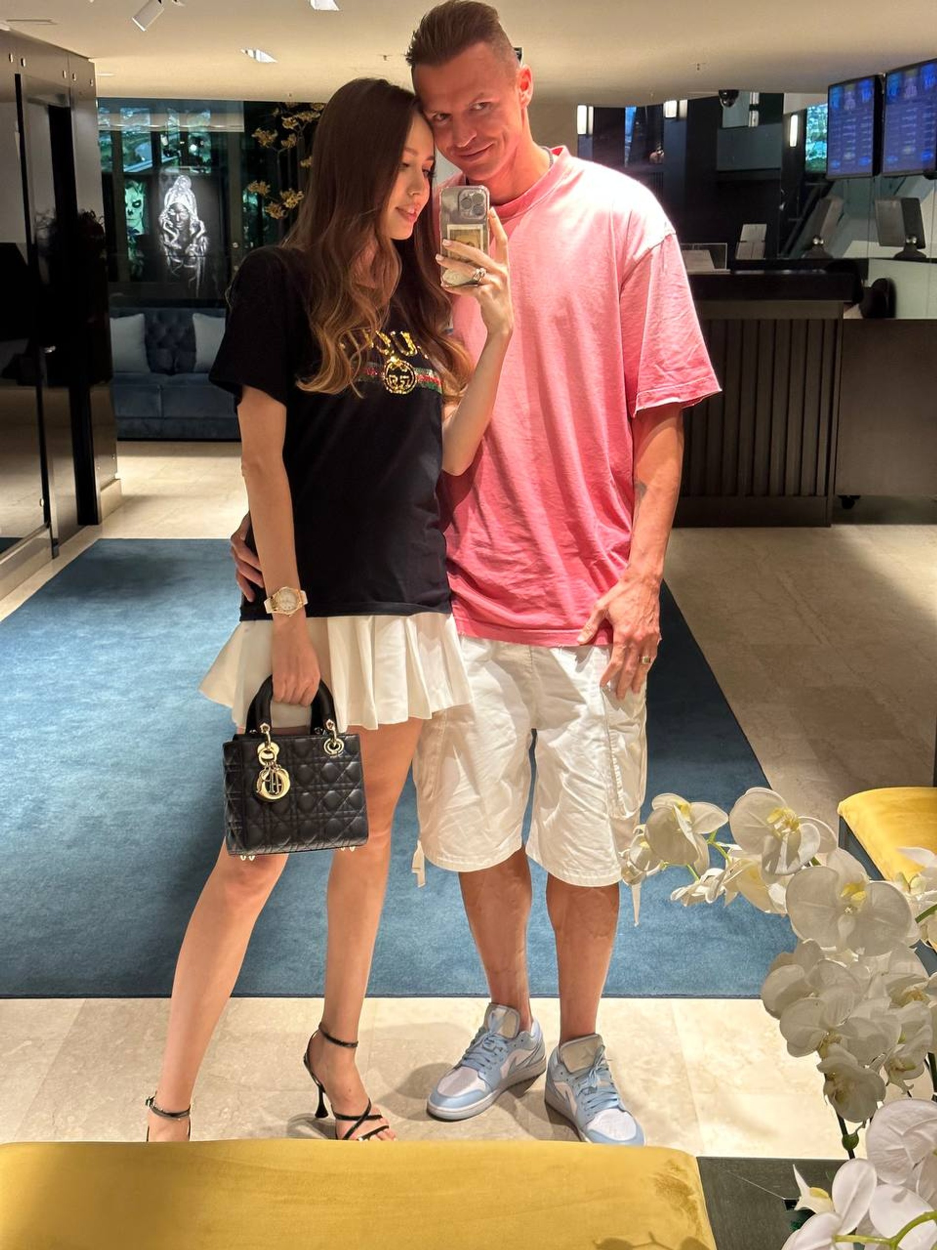 Анастасия Костенко и Дмитрий Тарасов. Фото: Telegram @kostenko1994