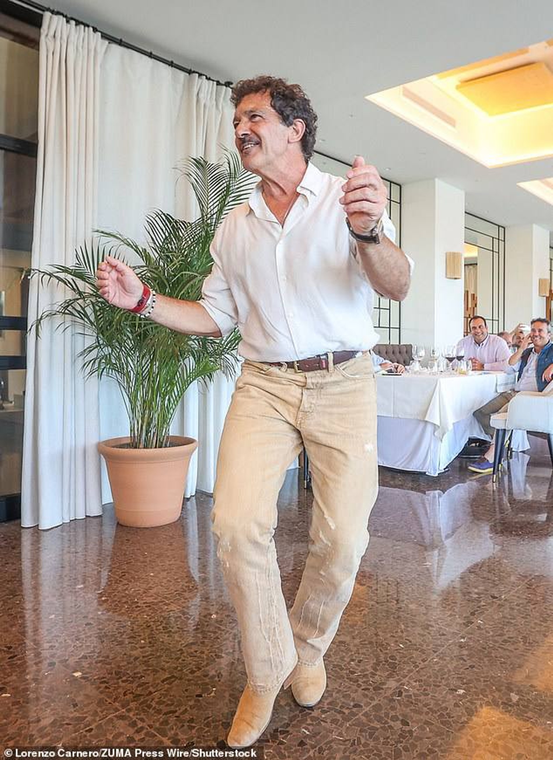 Антонио Бандерас. Фото: Daily Mail