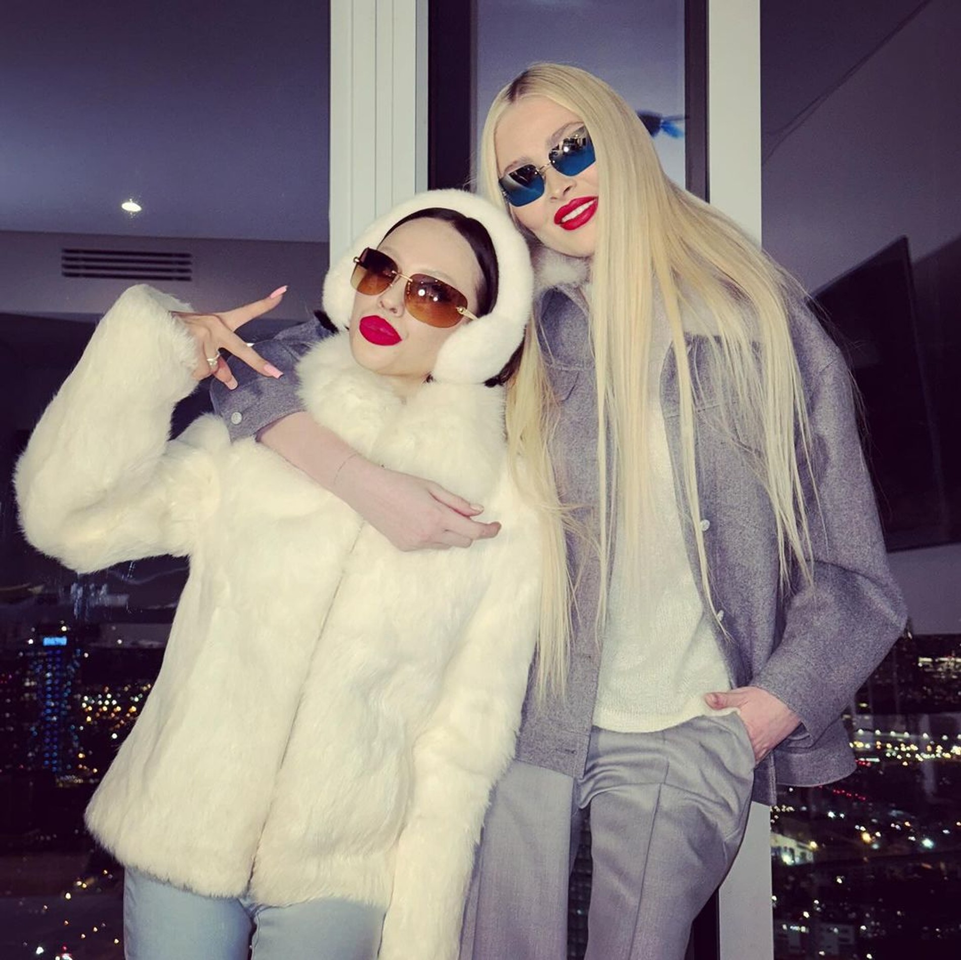 Инстасамка и Алена Шишкова. Фото: Инстаграм* @instasamka