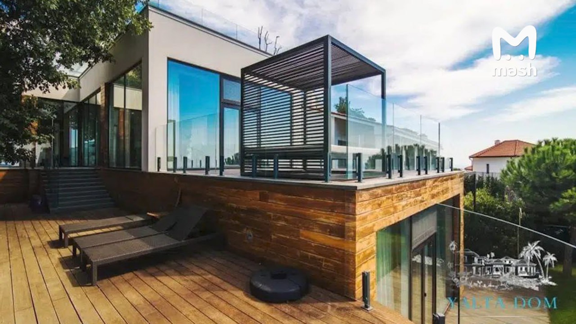 Вилла Константина Меладзе в Крыму. Фото: Mash