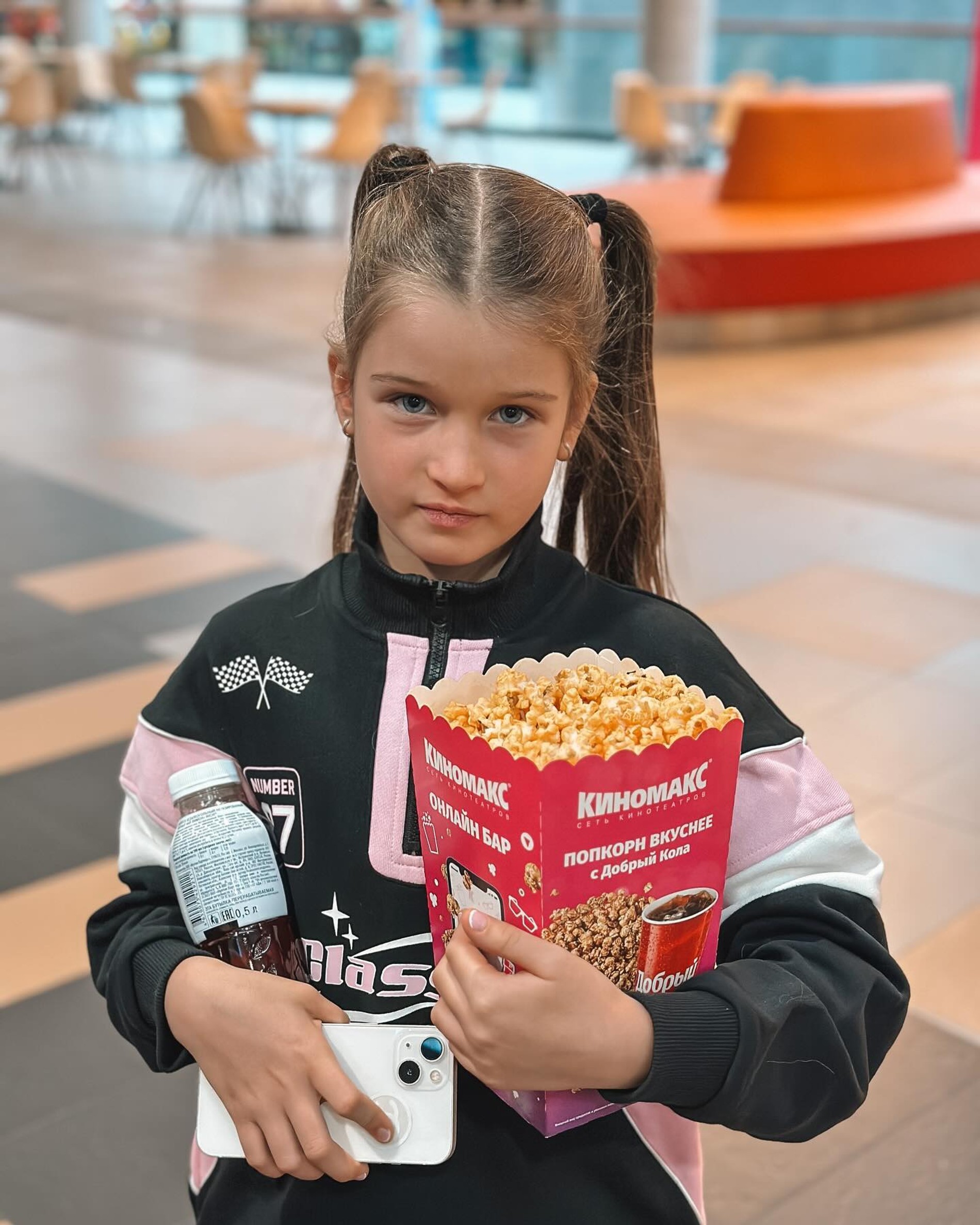 Дочь Ксении Бородиной и Курбана Омарова Теона. Фото: Инстаграм* @zimamoscow