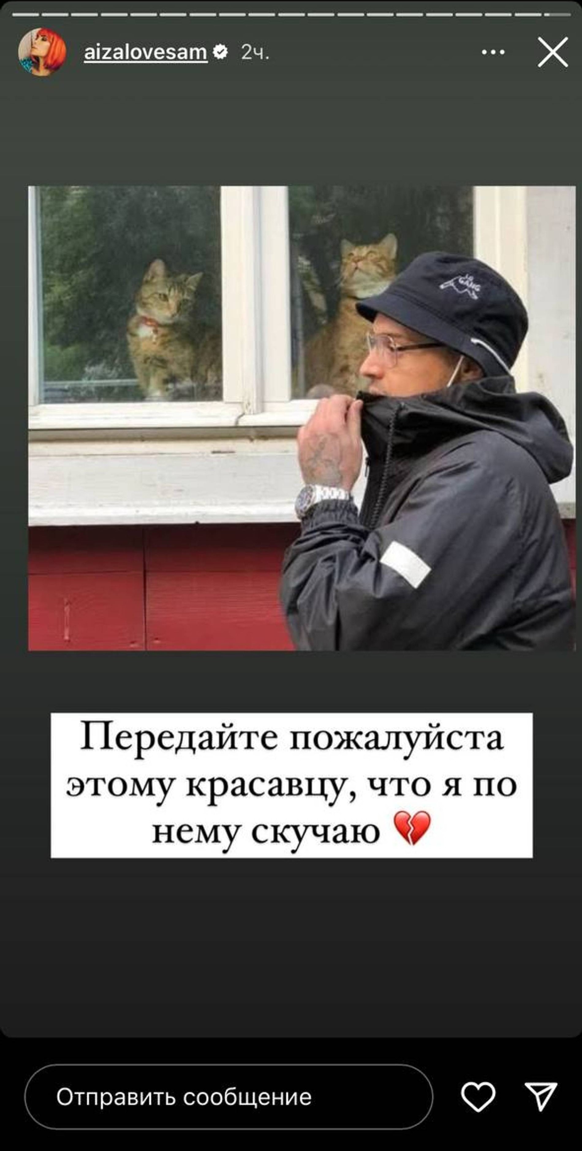 Скриншот: Инстаграм* @aizalovesam