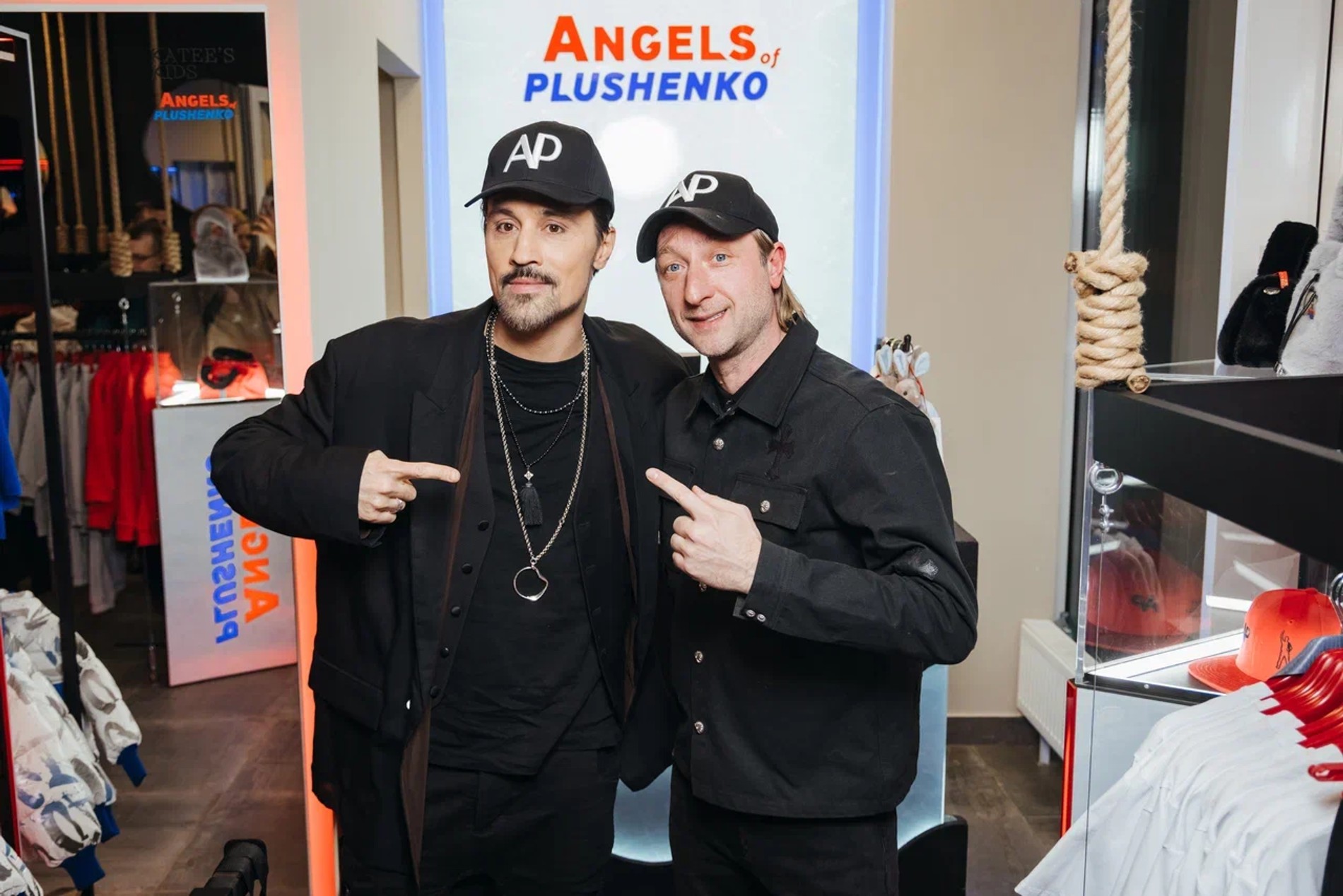 Дима Билан и Евгений Плющенко. Фото: пресс-служба